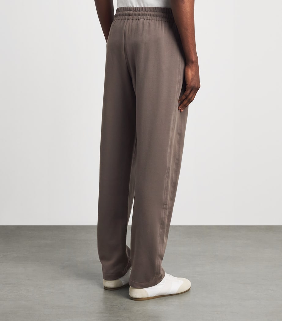 Zimmerli Mens Winter Lounge Sweatpants Chesnut Image 5
