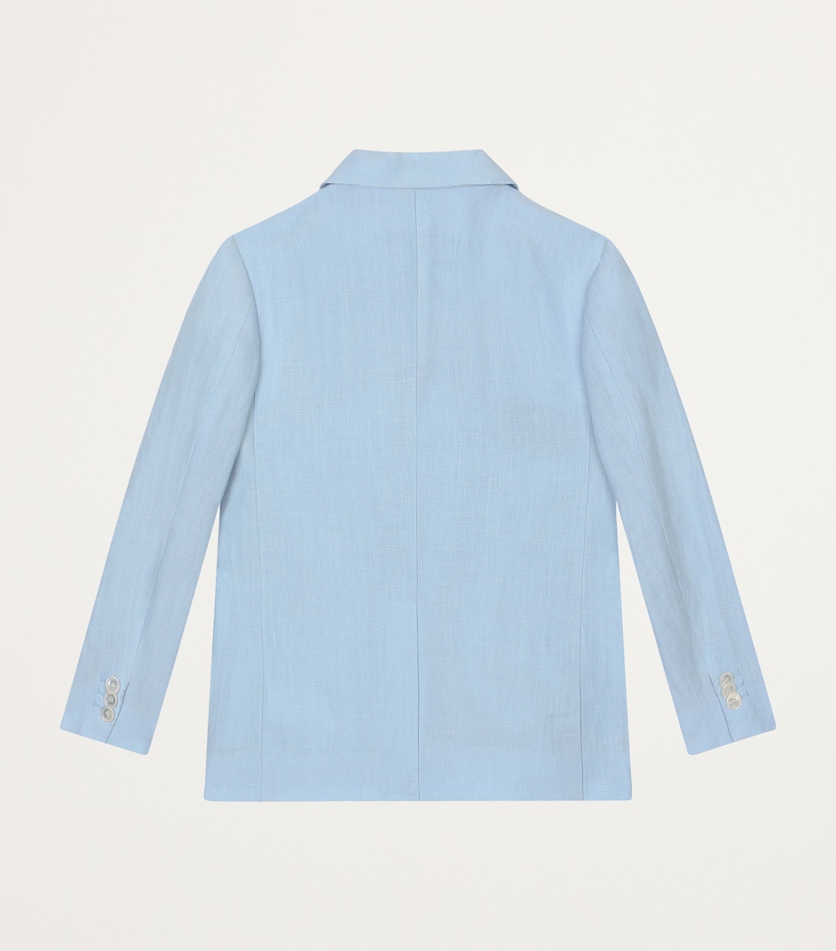 Dolce&Gabbana Kids Linen Jacket (8-12 Years) Sk Image 2