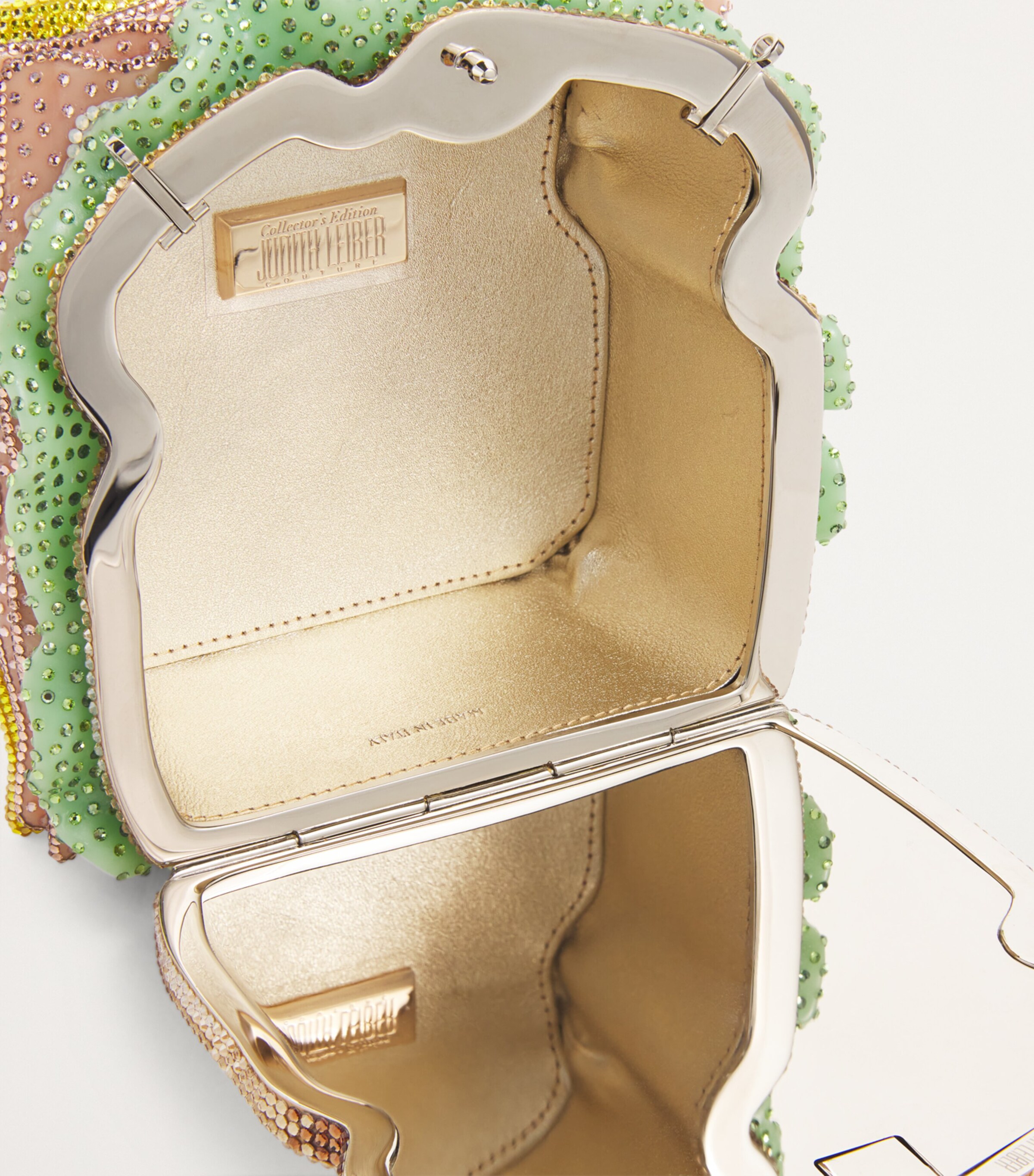 Judith Leiber Lightly Toasted Sandwich Clutch Bag Sprmt Prsco Mlti Image 4