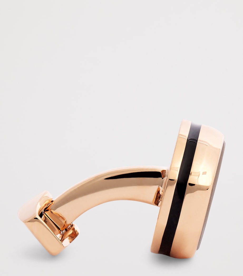 Skeleton Cufflinks ROSE GOLD COLOUR Image 4