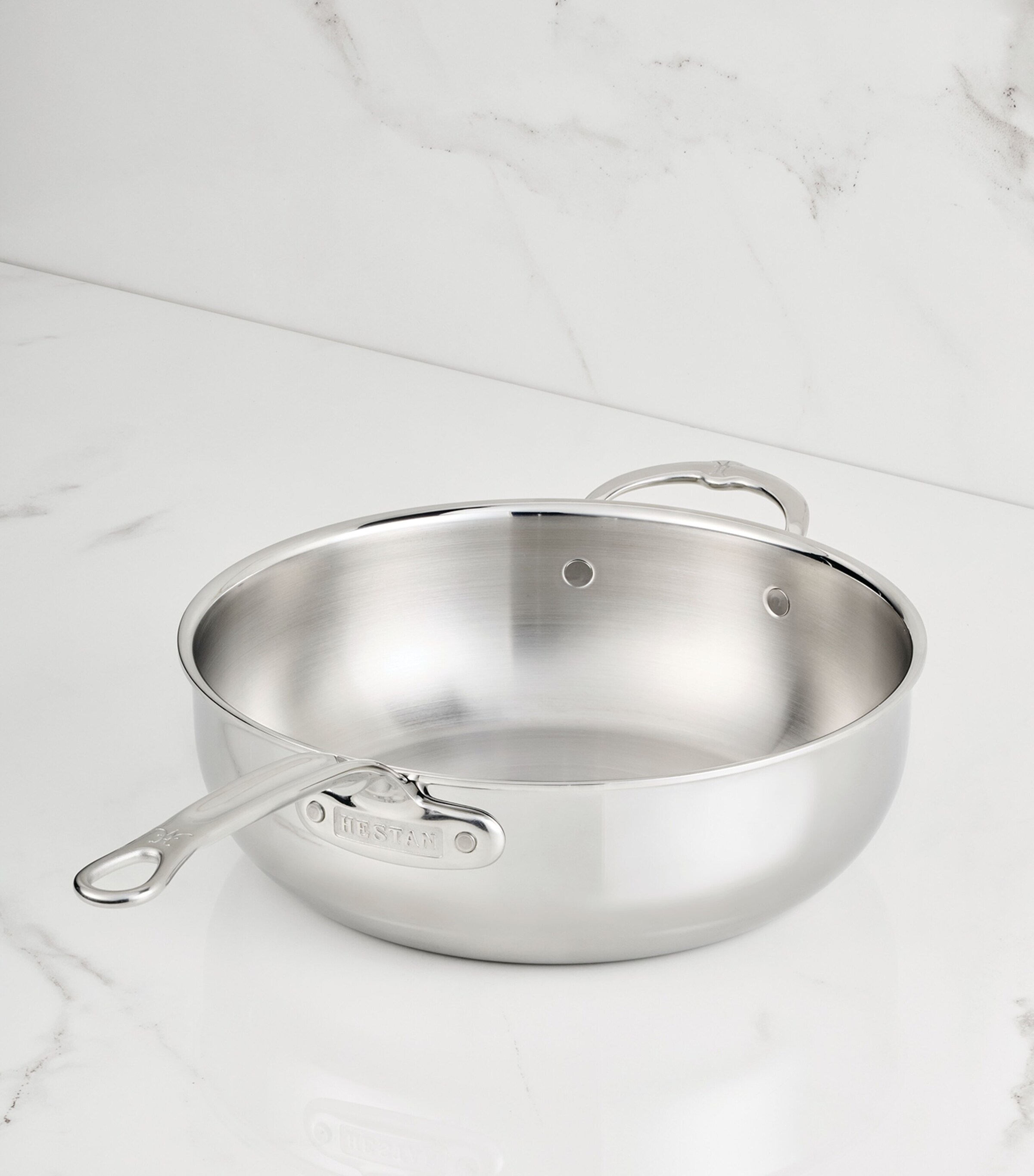 Hestan ProBond Luxe Covered Essential Pan (28cm) Silver Image 8