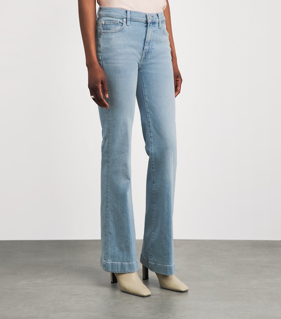 Dojo Flared Jeans U73DH INDIGO BL Image 4