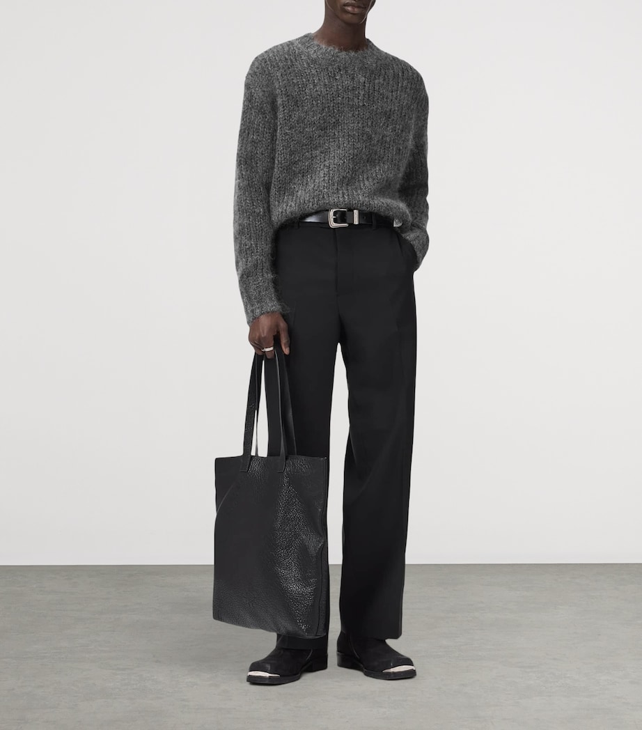 Oversized Myles Sweater CHARCOAL GREY Image 3