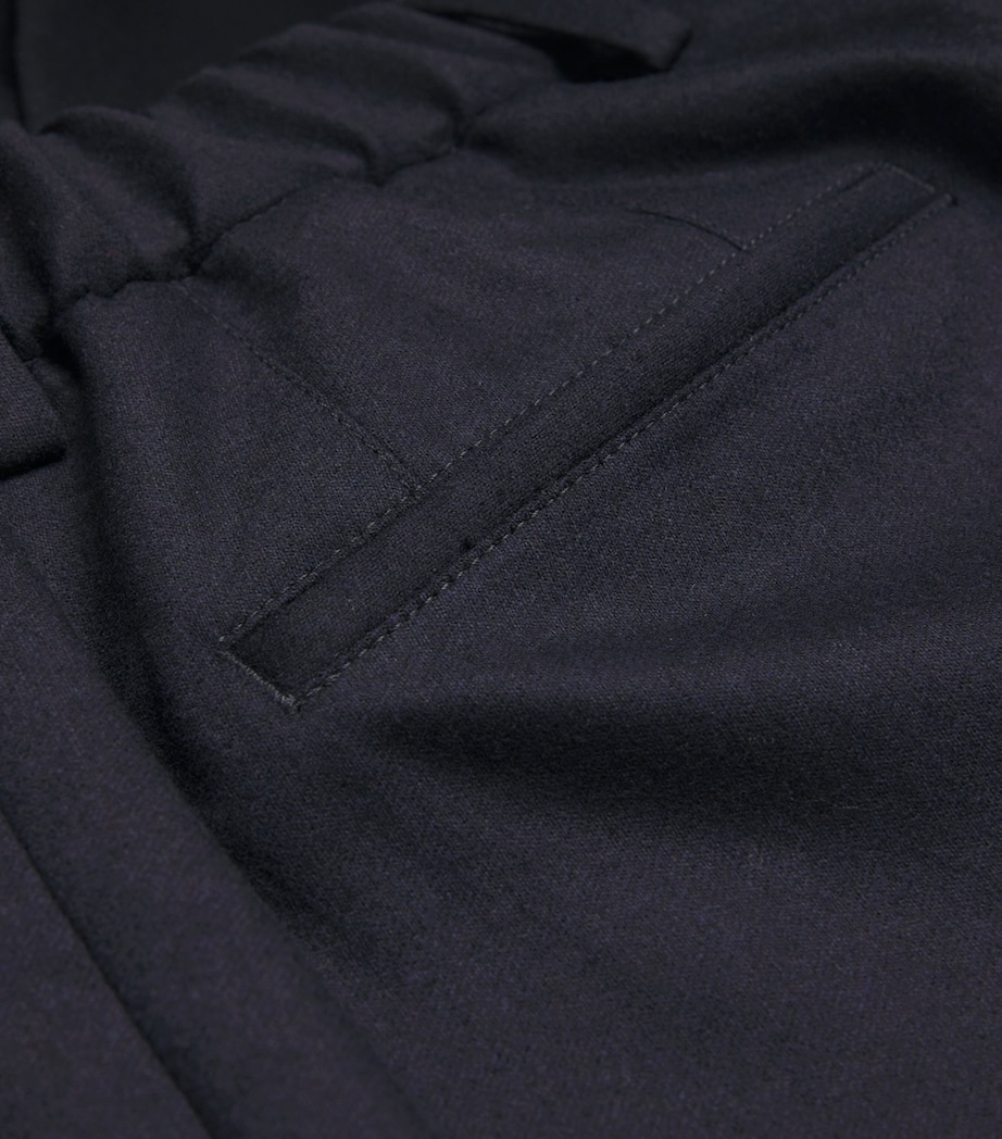 Wool-Cashmere Suit Trousers 001 NAVY BLUE Image 5