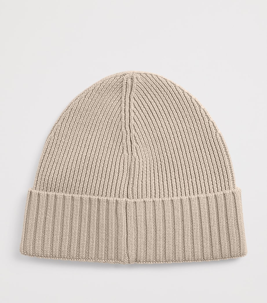 Virgin Wool Flavio Beanie 275LIGHT BEIGE Image 3