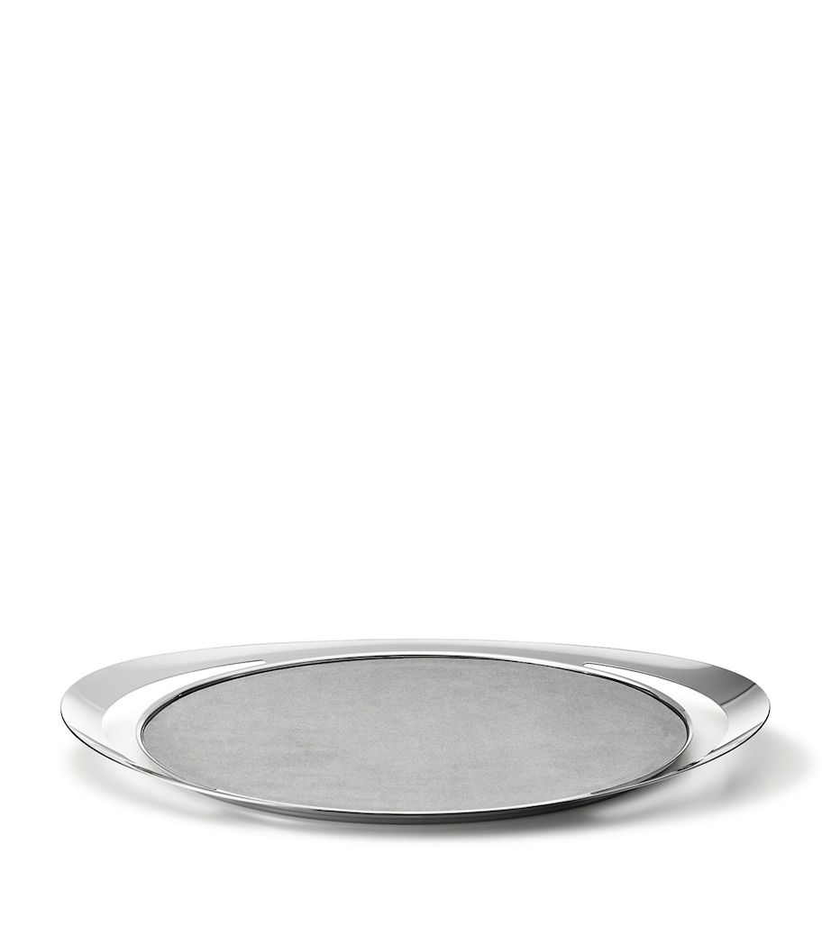 Cobra Serving Tray (48cm x 36cm) SILVER Image 1