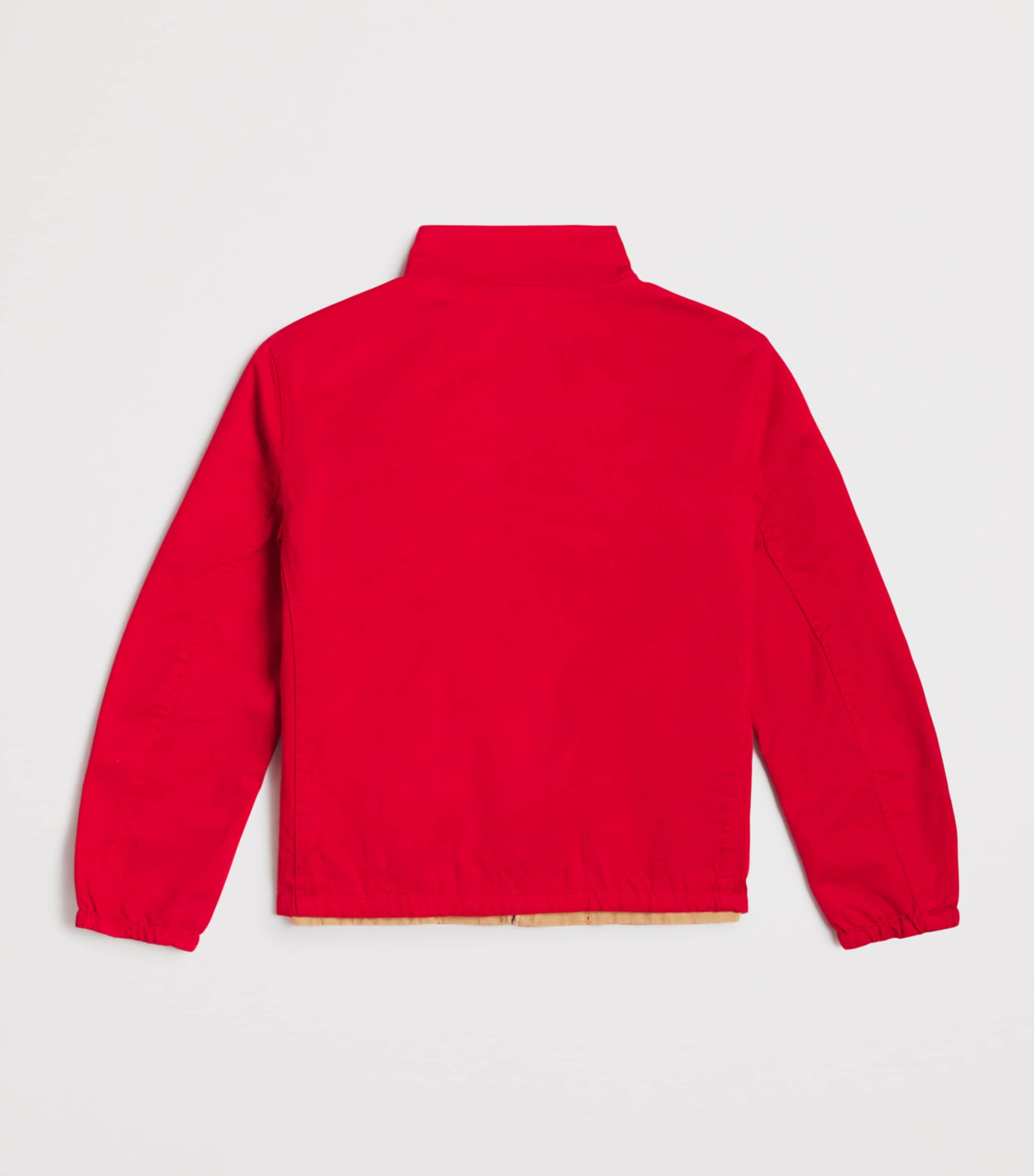 Cotton Twill Reversible Windbreaker (6-14 Years) RED BIEGE Image 2