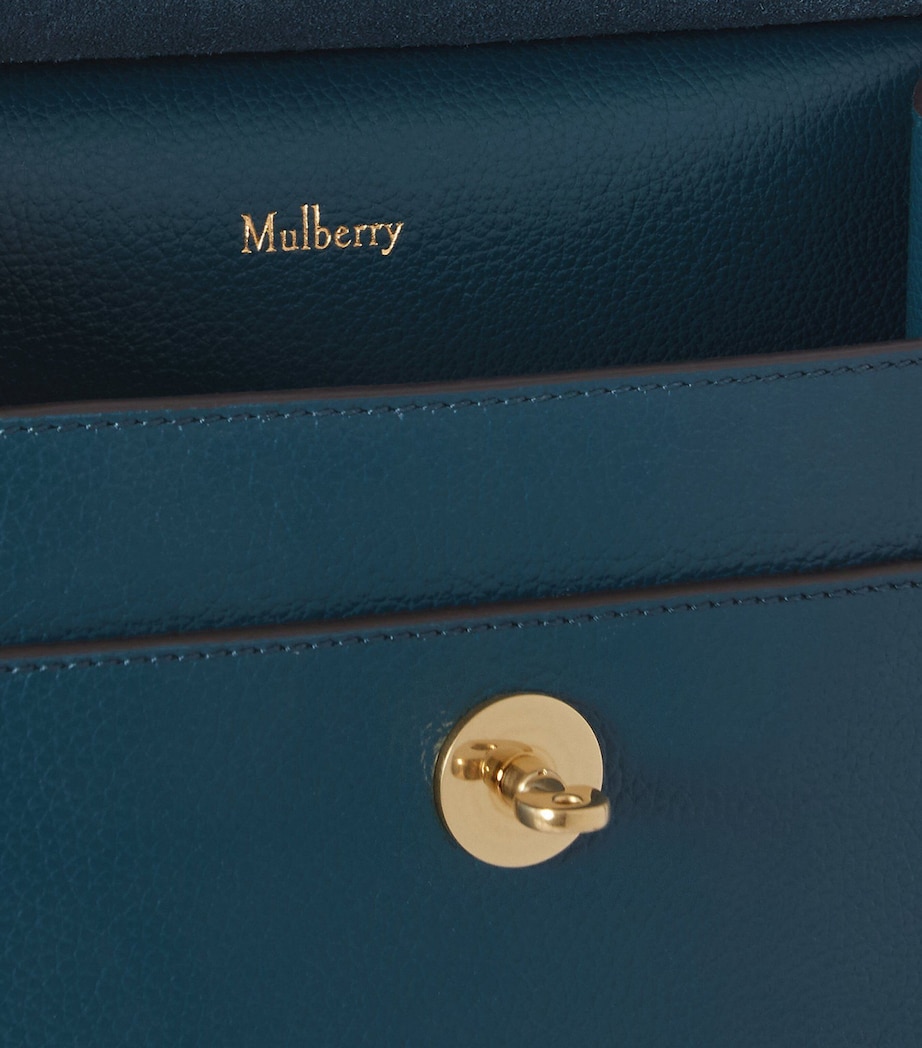 Mulberry Small Antony Cross-Body Bag Out Of The Blue Image 5
