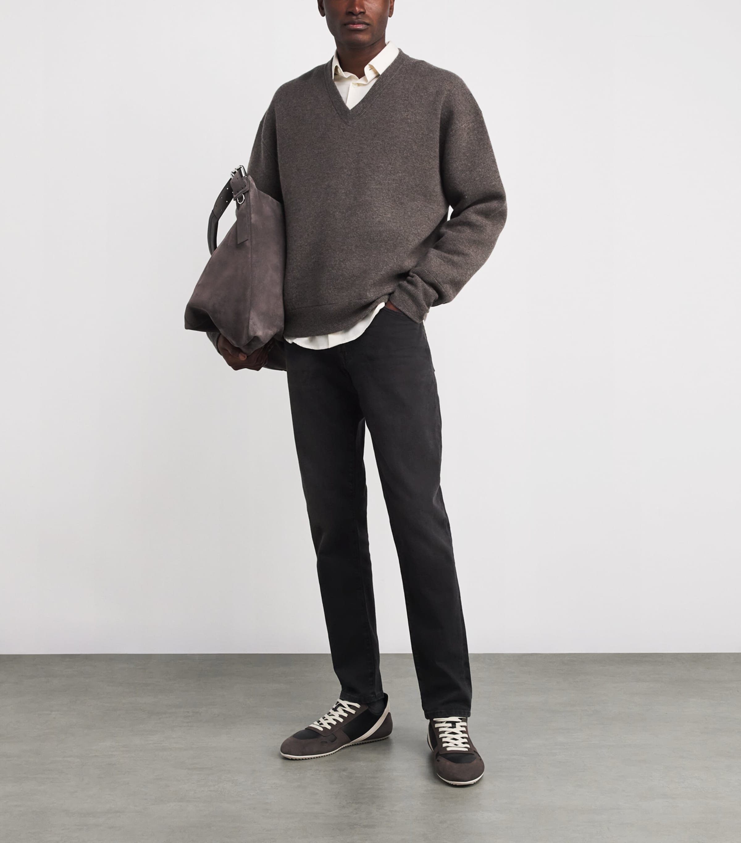 London Slim Tapered Jeans DARK STORM Image 2