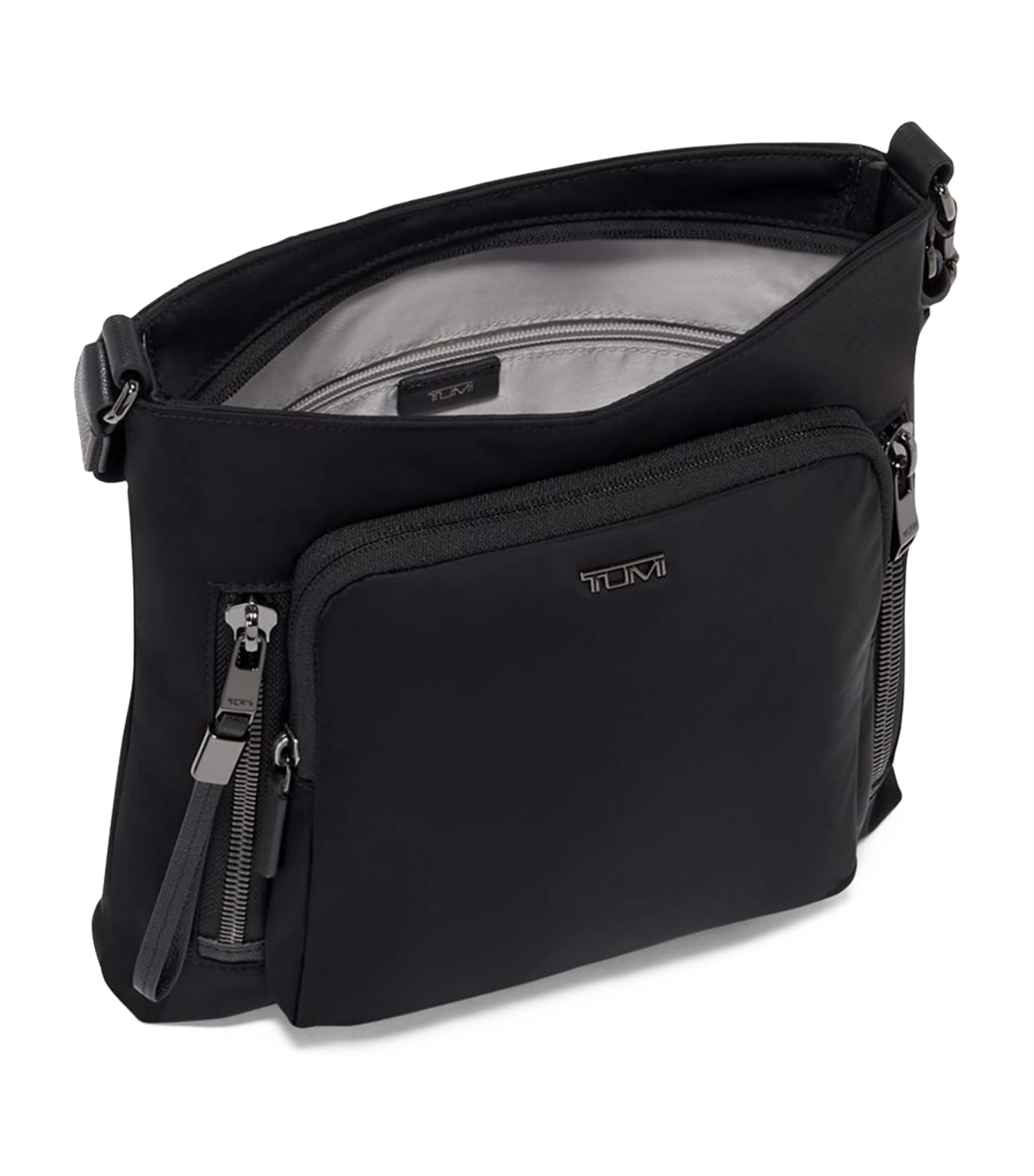Nylon Voyageur Tyler Cross-Body Bag BLACK GUNMETAL T522 Image 2