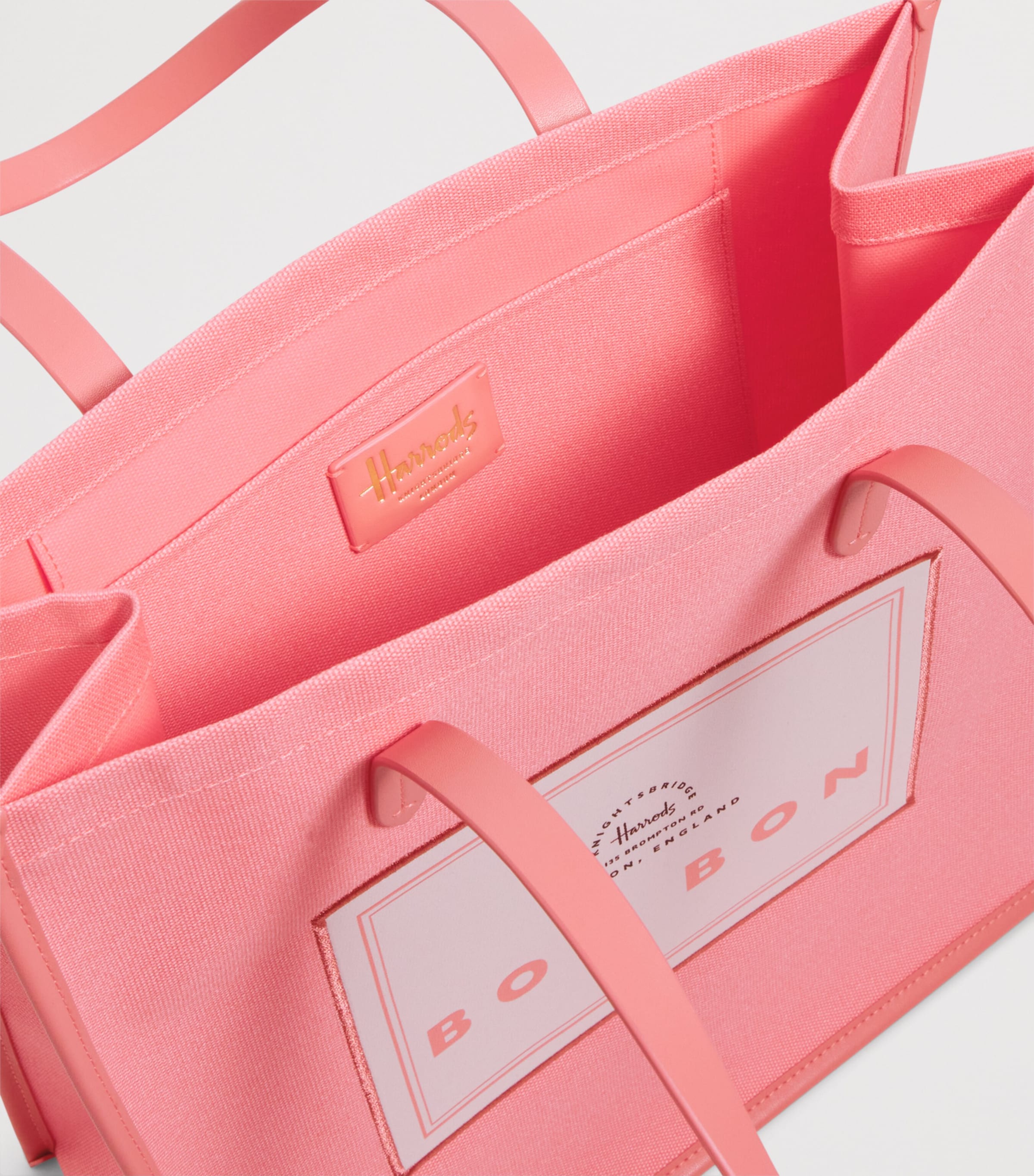 Cotton Bon Bon Condiments Shopper Bag PINK Image 4