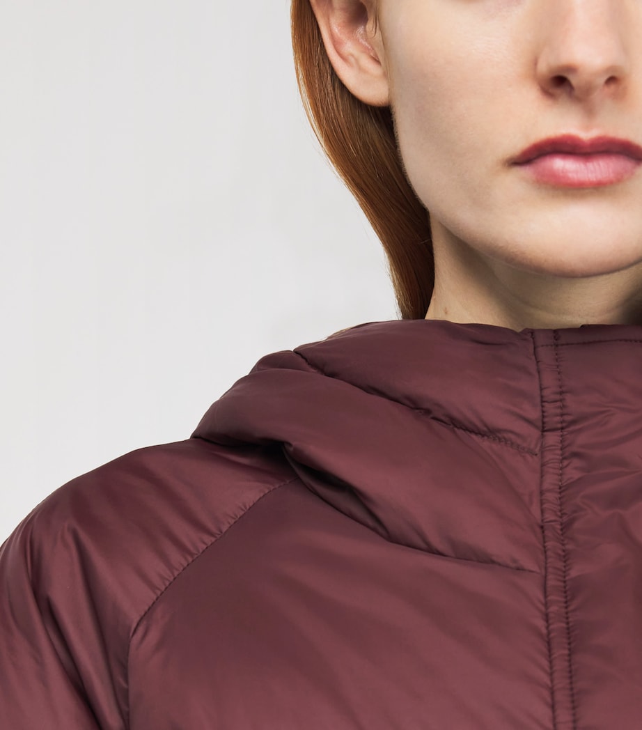 Down Fox Fur-Trim Puffer Jacket A6080 Image 5