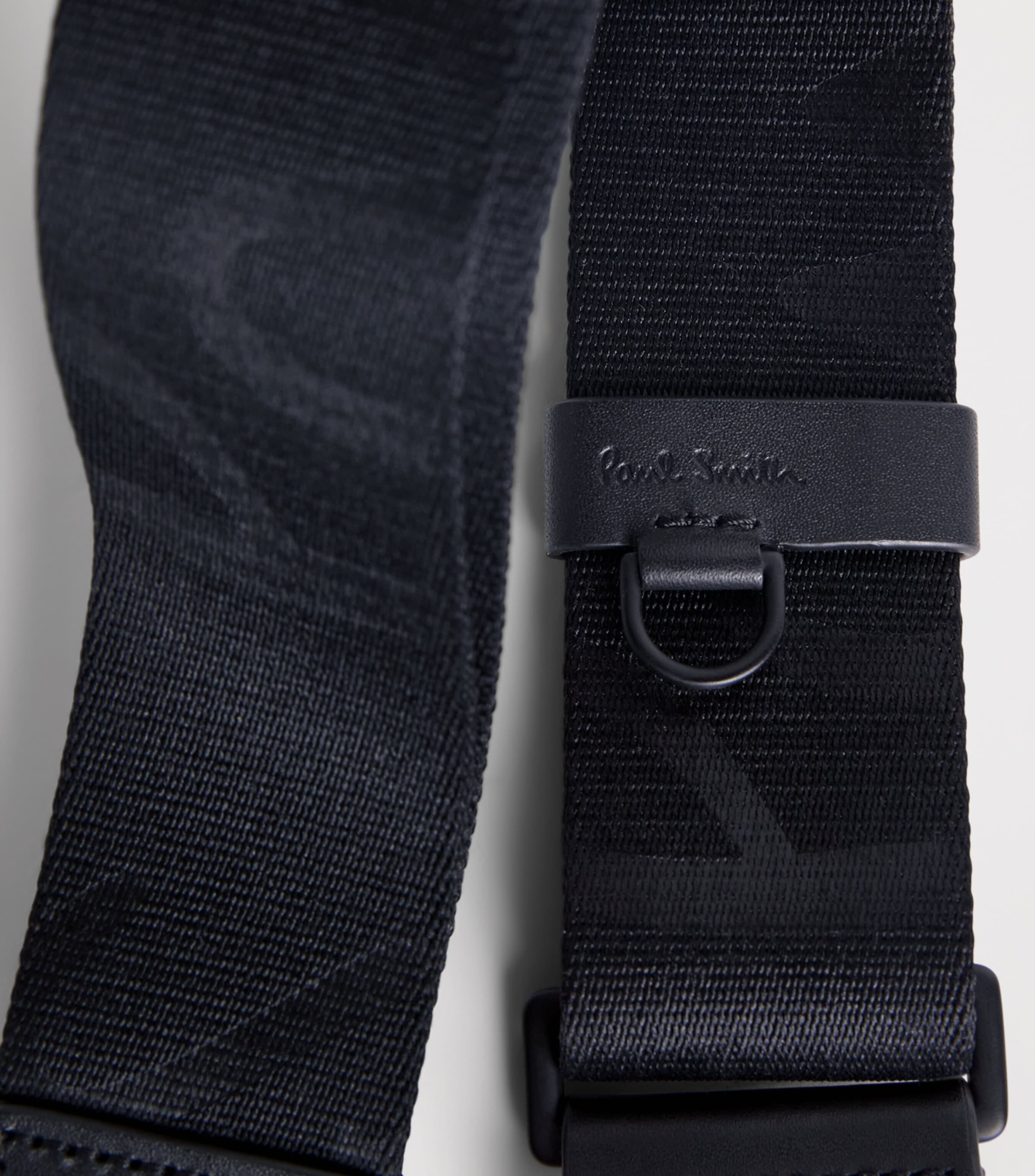 Leather Cross-Body Bag BLACK Image 6