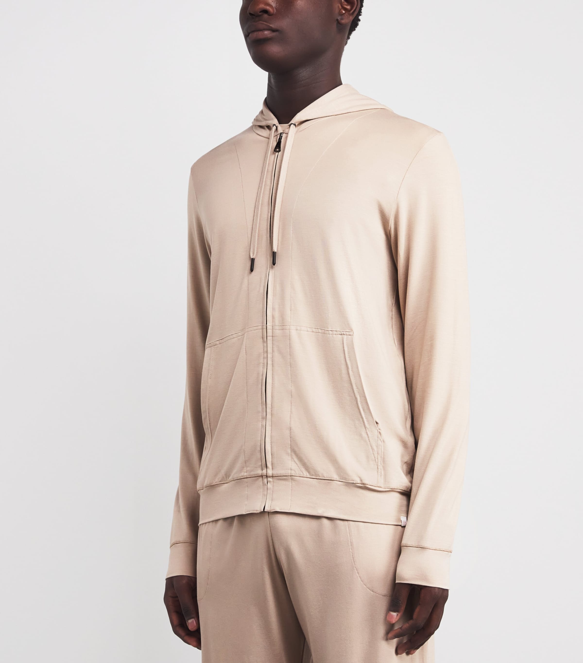 Micro Modal Basel Hoodie 022BEI Image 3