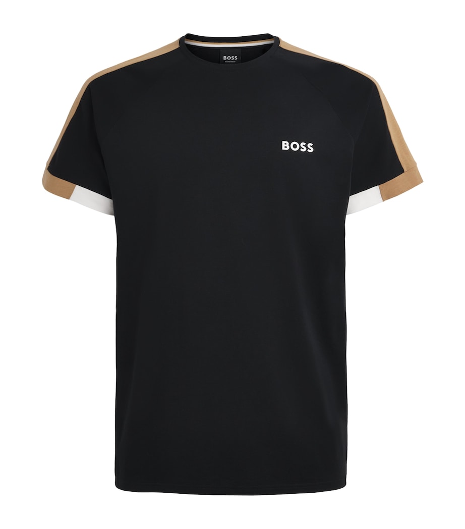 BOSS Mens Balance T-Shirt Black Image 1
