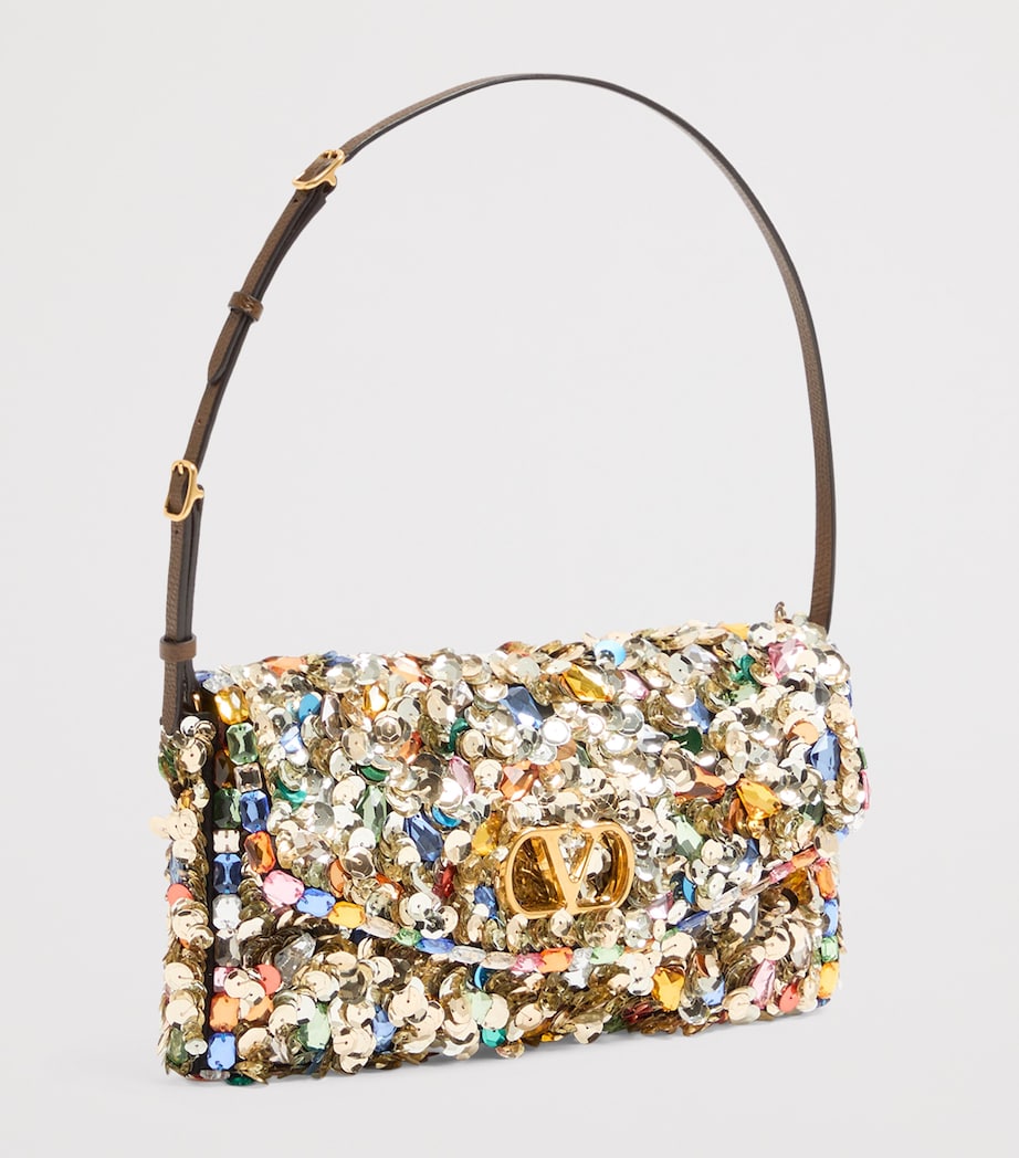 Small Embellished DeVain Shoulder Bag R9H Image 2