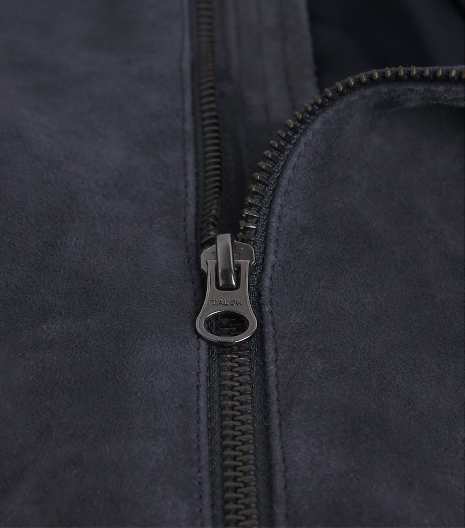 Suede Chen Bomber Jacket DEEP ANCHOR Image 5