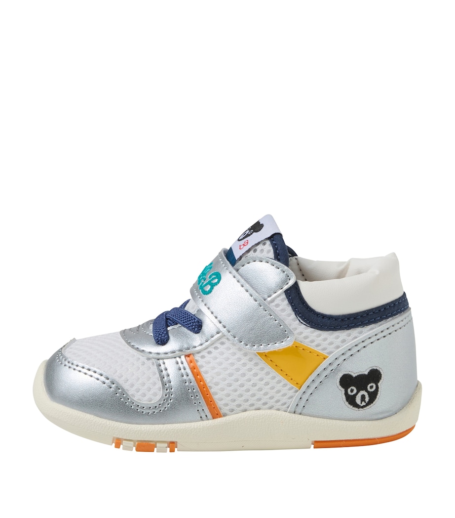 Miki House Faux Leather Velcro Sneakers Image 1