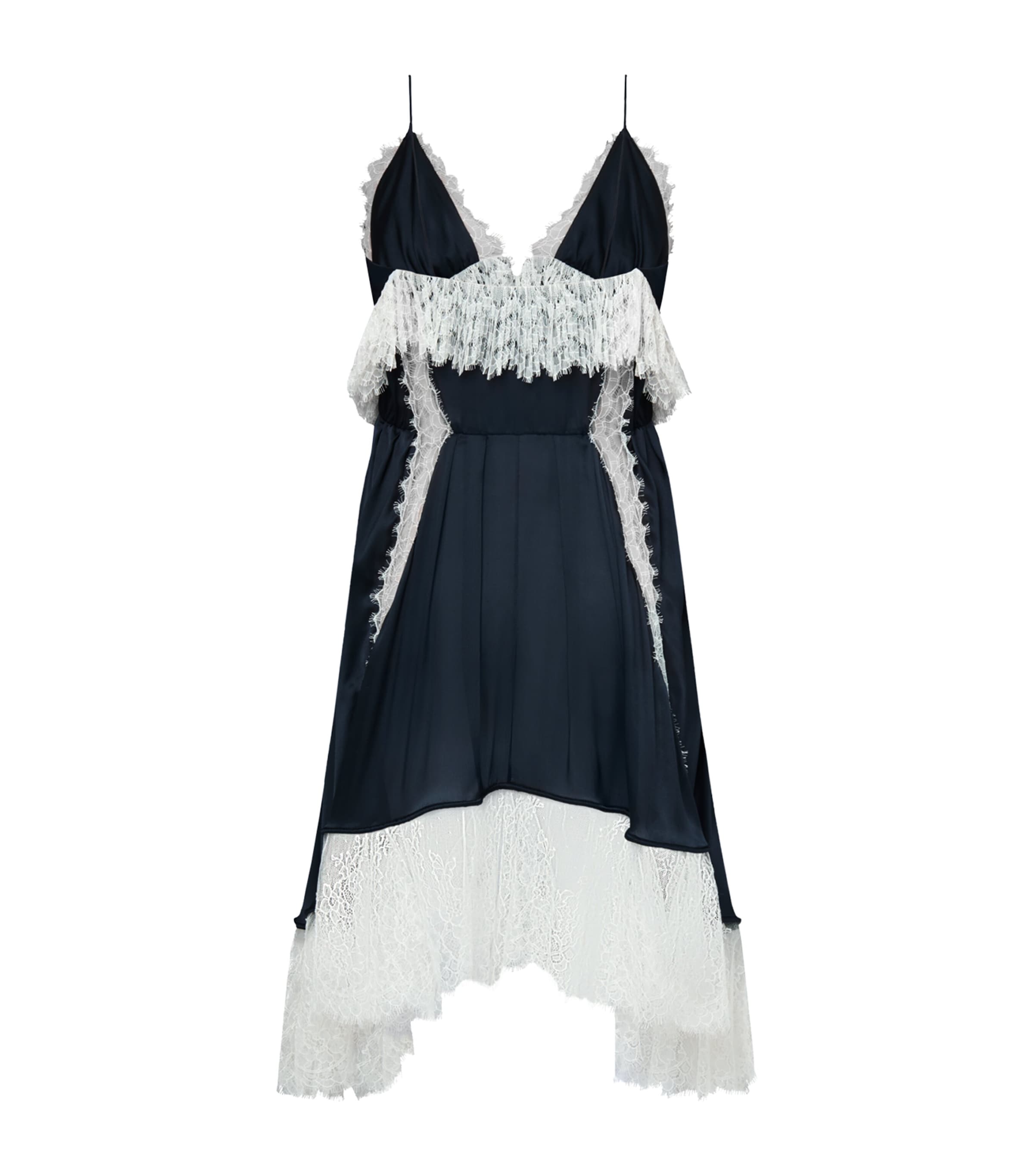 Silk Lingerie Midi Dress MULTI Image 2