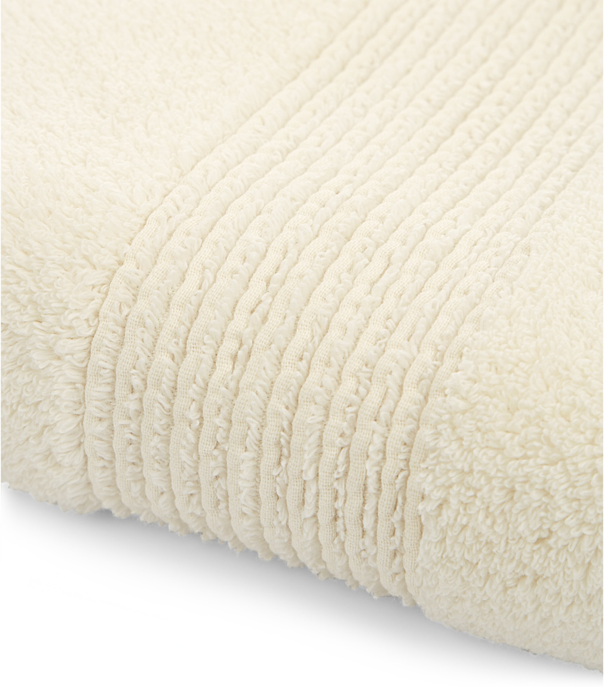 Galata Organic Bath Sheet Towel (100cm x 150cm) IVORY Image 2