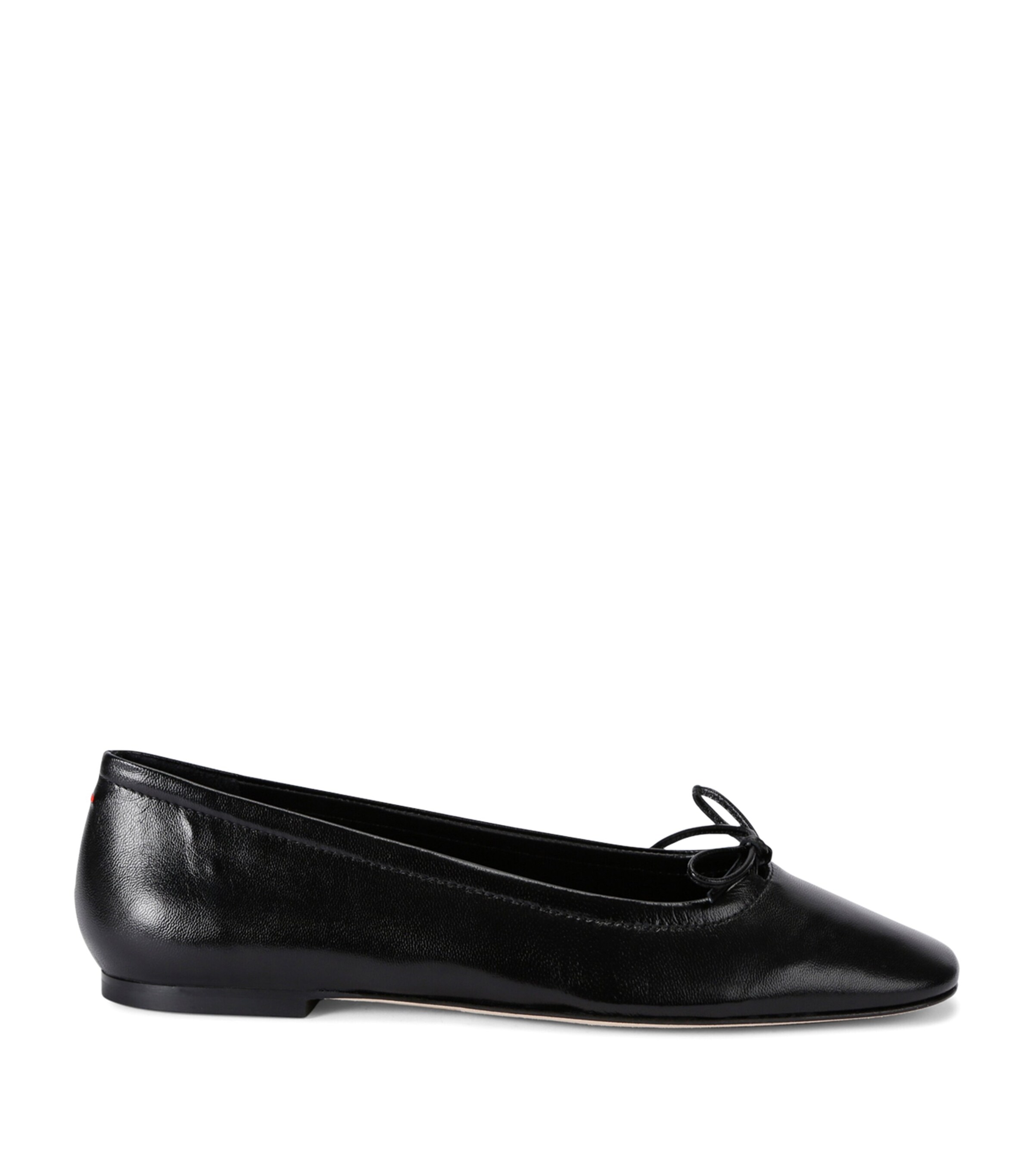 aeyde Leather Delfina Ballet Flats Black Image 1