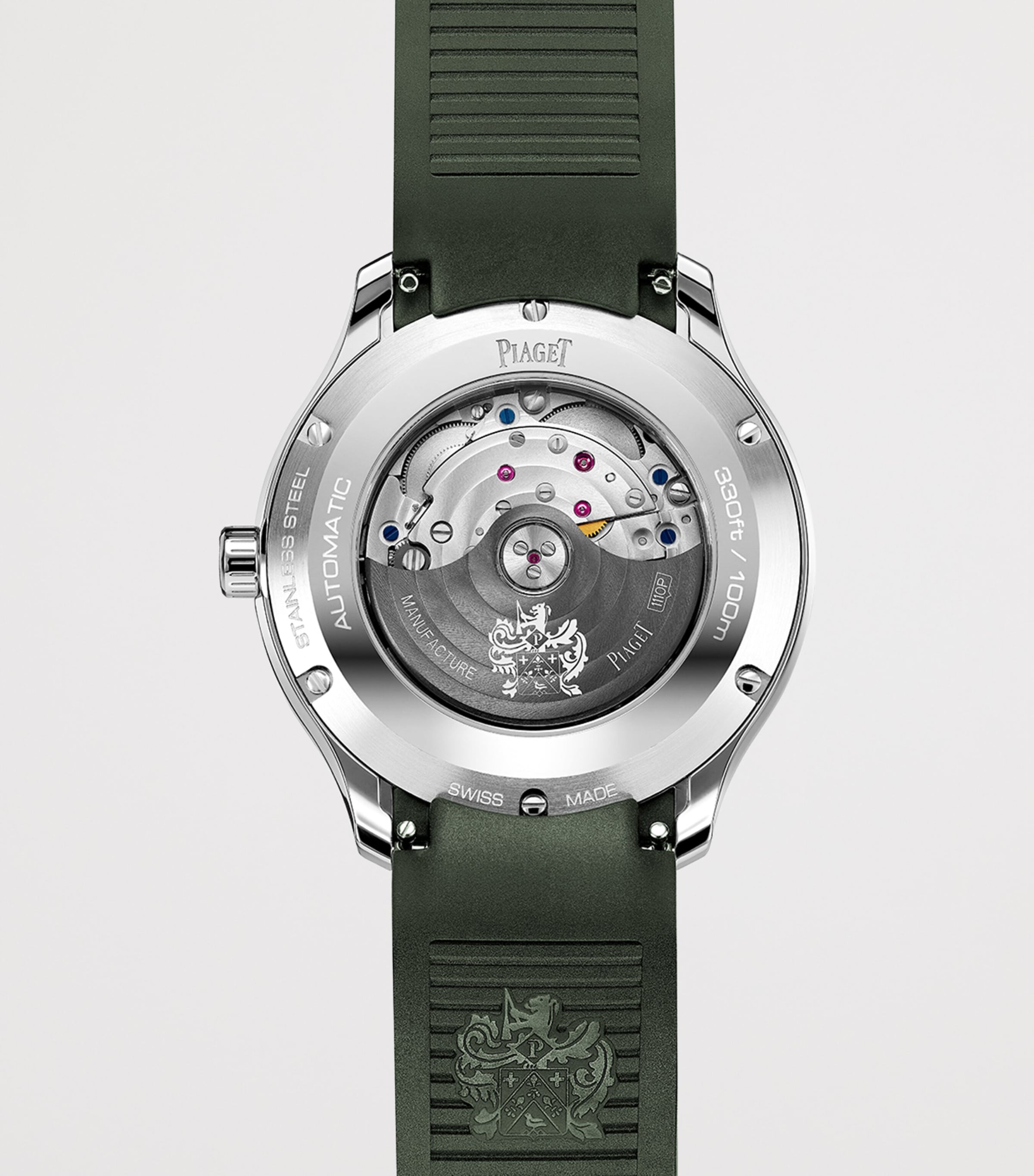 Piaget Stainless Steel Polo Signature Date Watch 36mm Steel Image 4