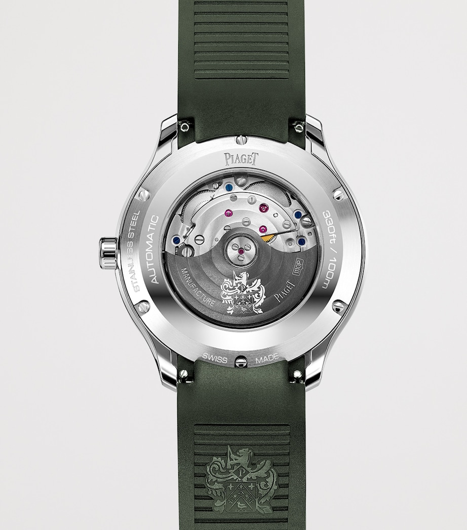 Piaget Stainless Steel Polo Signature Date Watch 36mm Steel Image 4