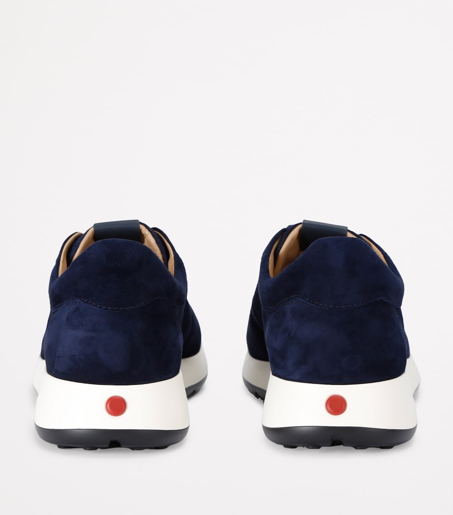Suede Low-Top Sneakers NAVY Image 2