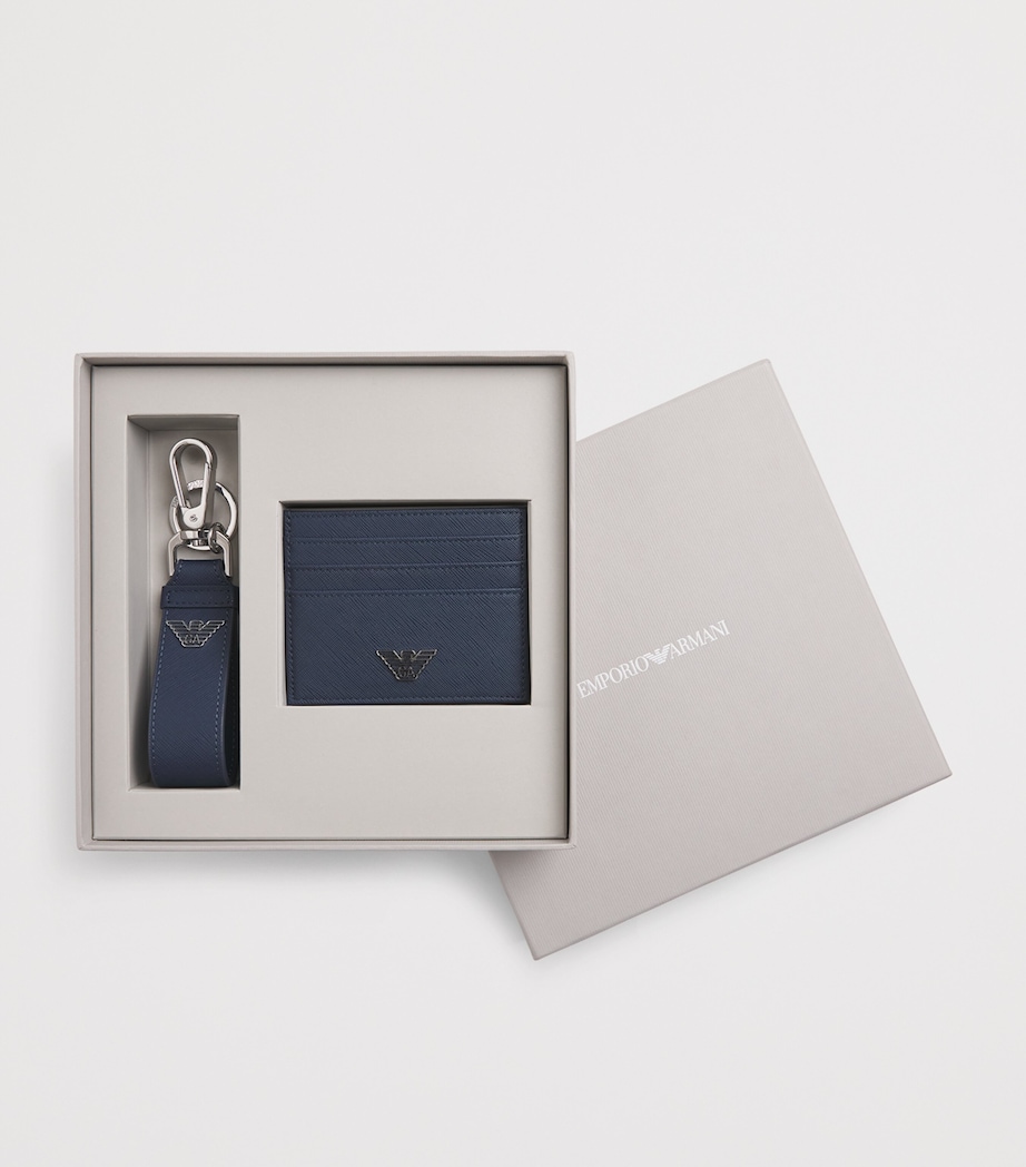 Leather Card Holder and Keyring Set UB107 Image 2