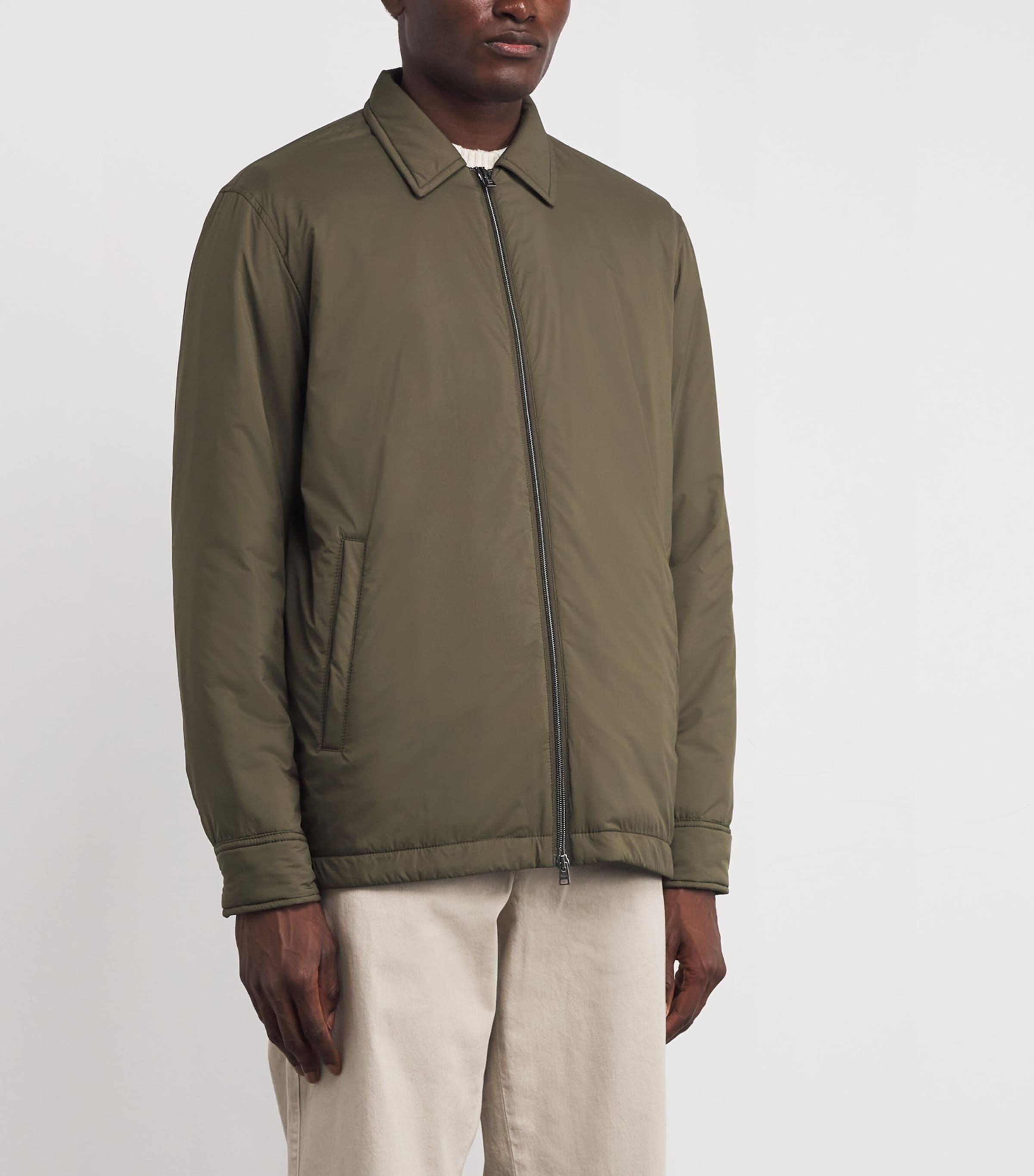 Ecoage Bomber Jacket 7720 VERDE/ BEIGE Image 3