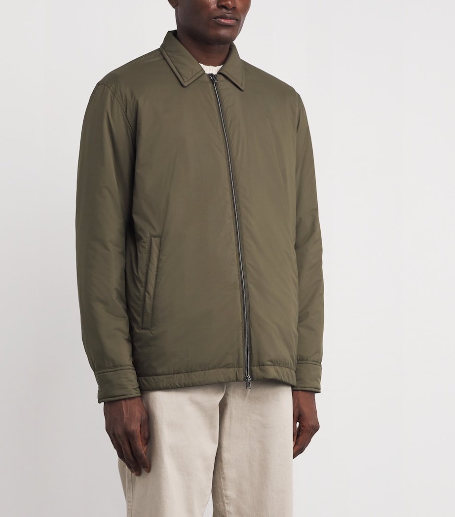 Ecoage Bomber Jacket 7720 VERDE/ BEIGE Image 3