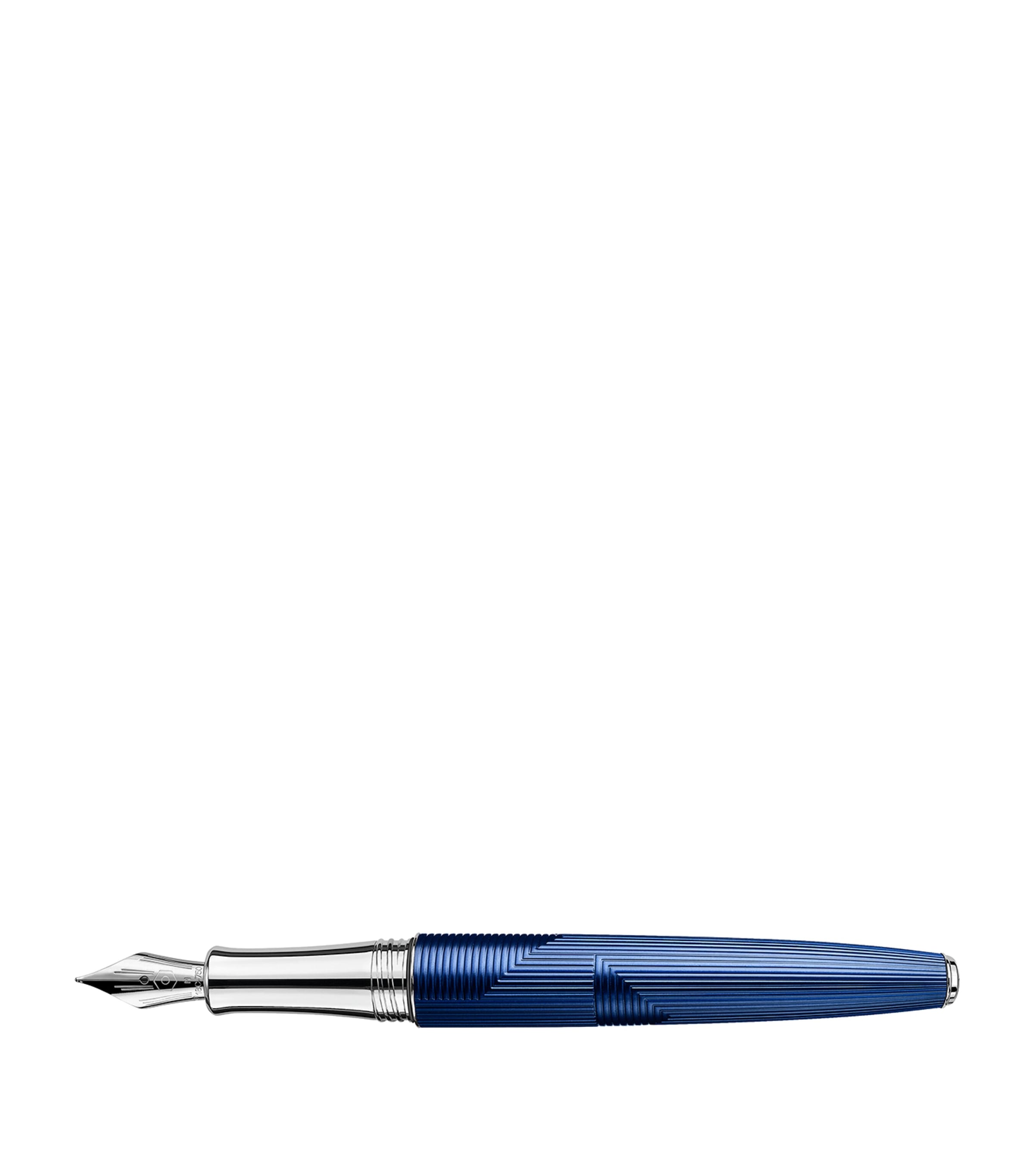 Caran d'Ache Léman Bleu Marin Fountain Pen Blue Image 1