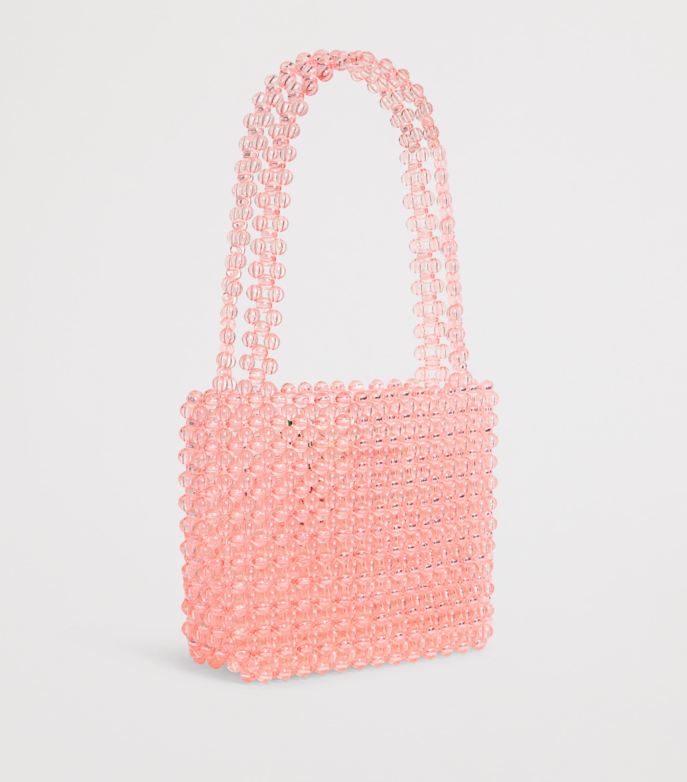 Beaded Perla Shoulder Bag PEONY Image 2