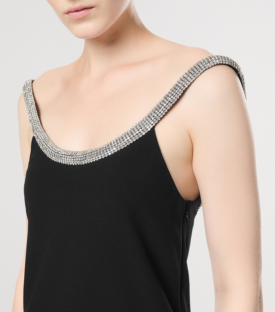 TOM FORD Womens Satin Embellished Maxi Dress Naa Image 4