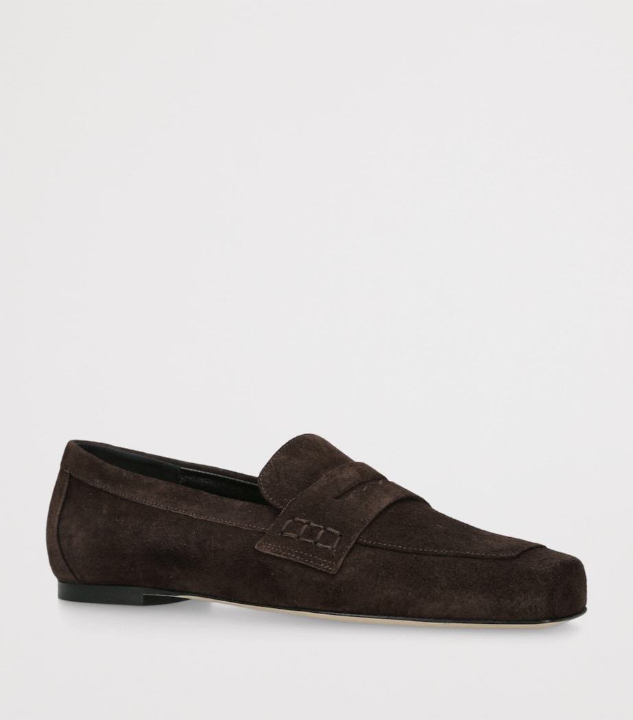 Suede Lana Loafers DARK BROWN Image 3