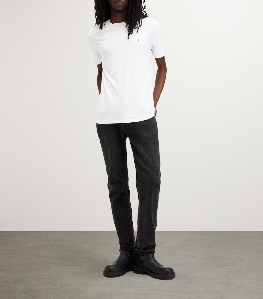 Cotton Brace T-Shirt (Pack of 3) WHITE Image 2