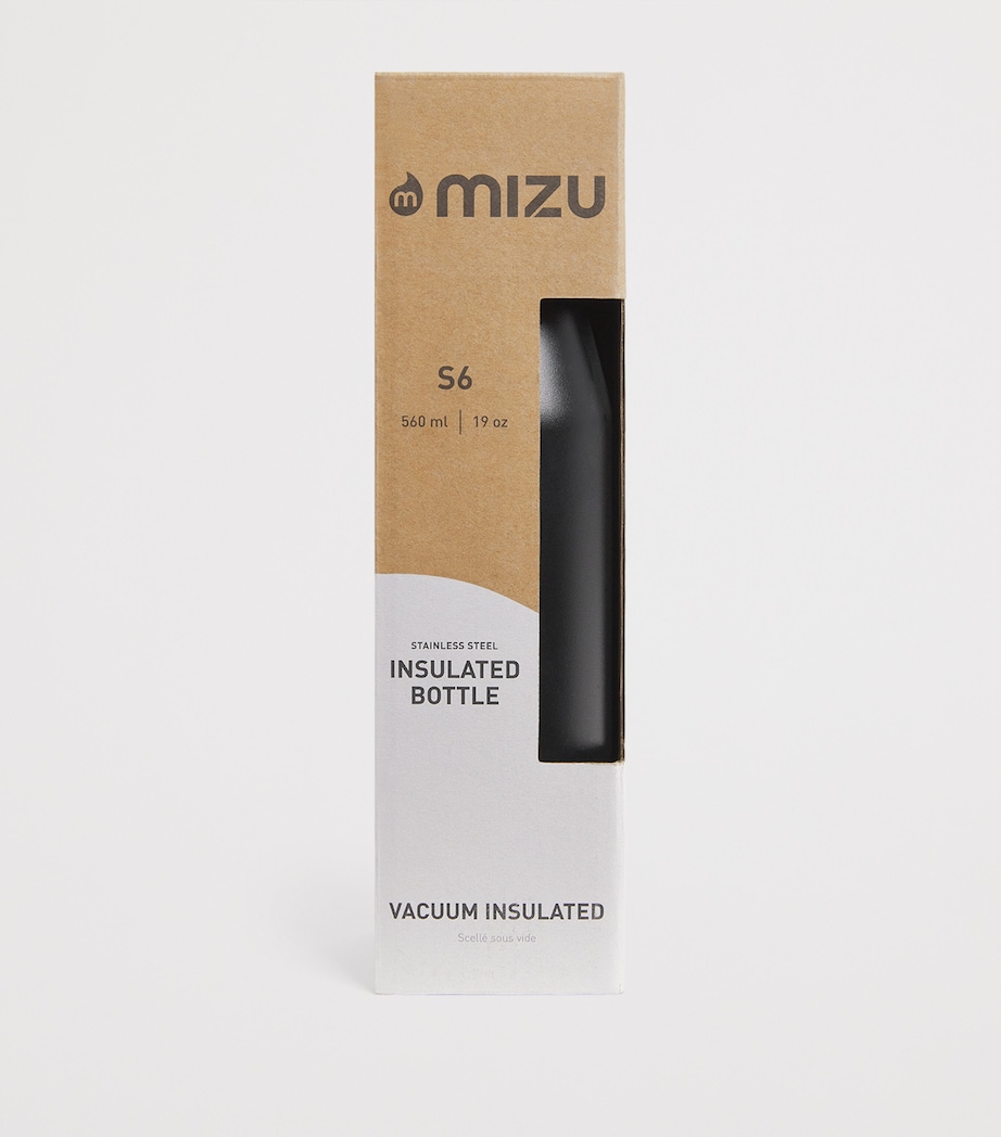 VUORI x Mizu S6 Wordmark Water Bottle Blk Black Image 2