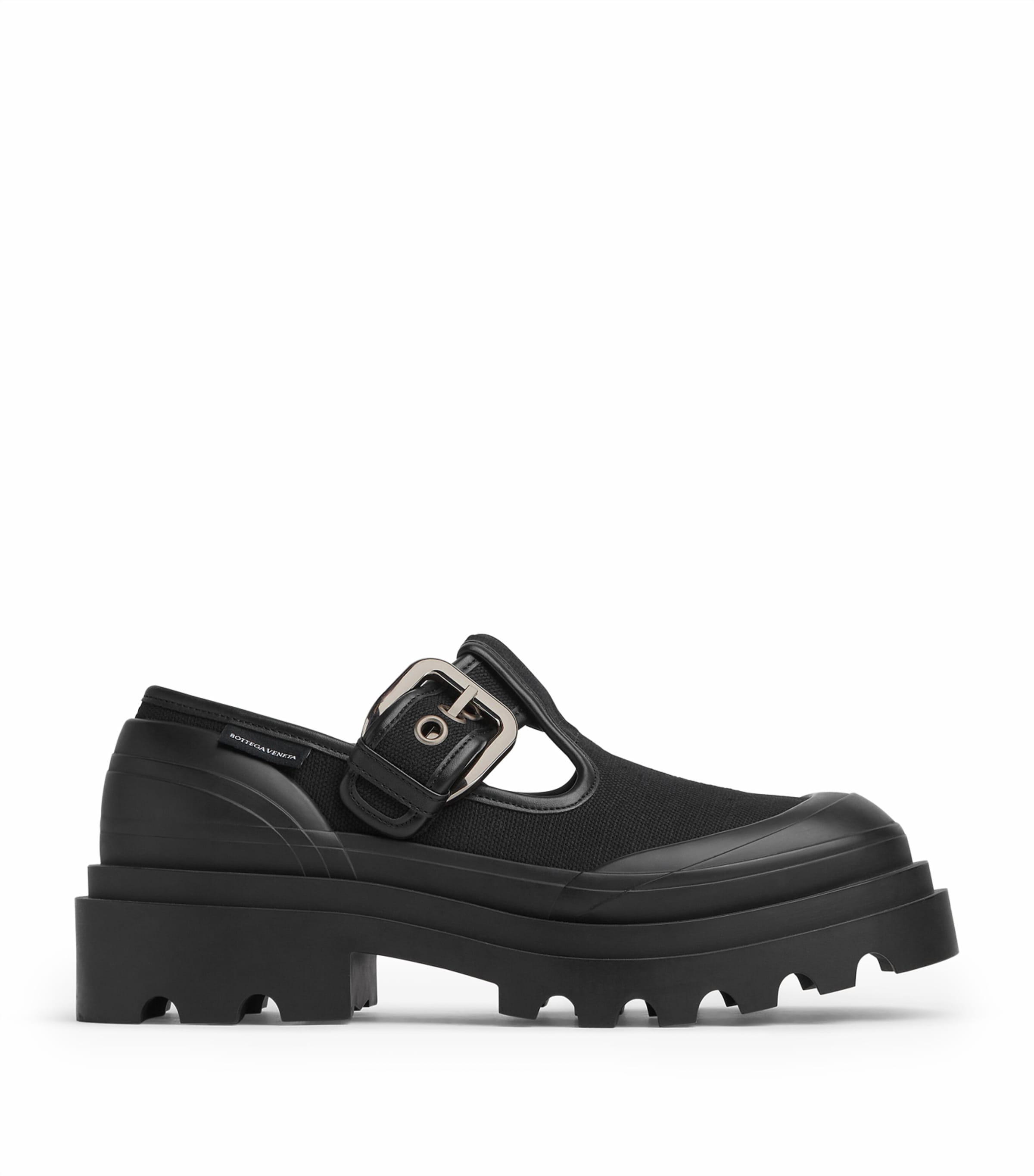 Shop Bottega Veneta Trek Mary Jane Shoes 70 In Black