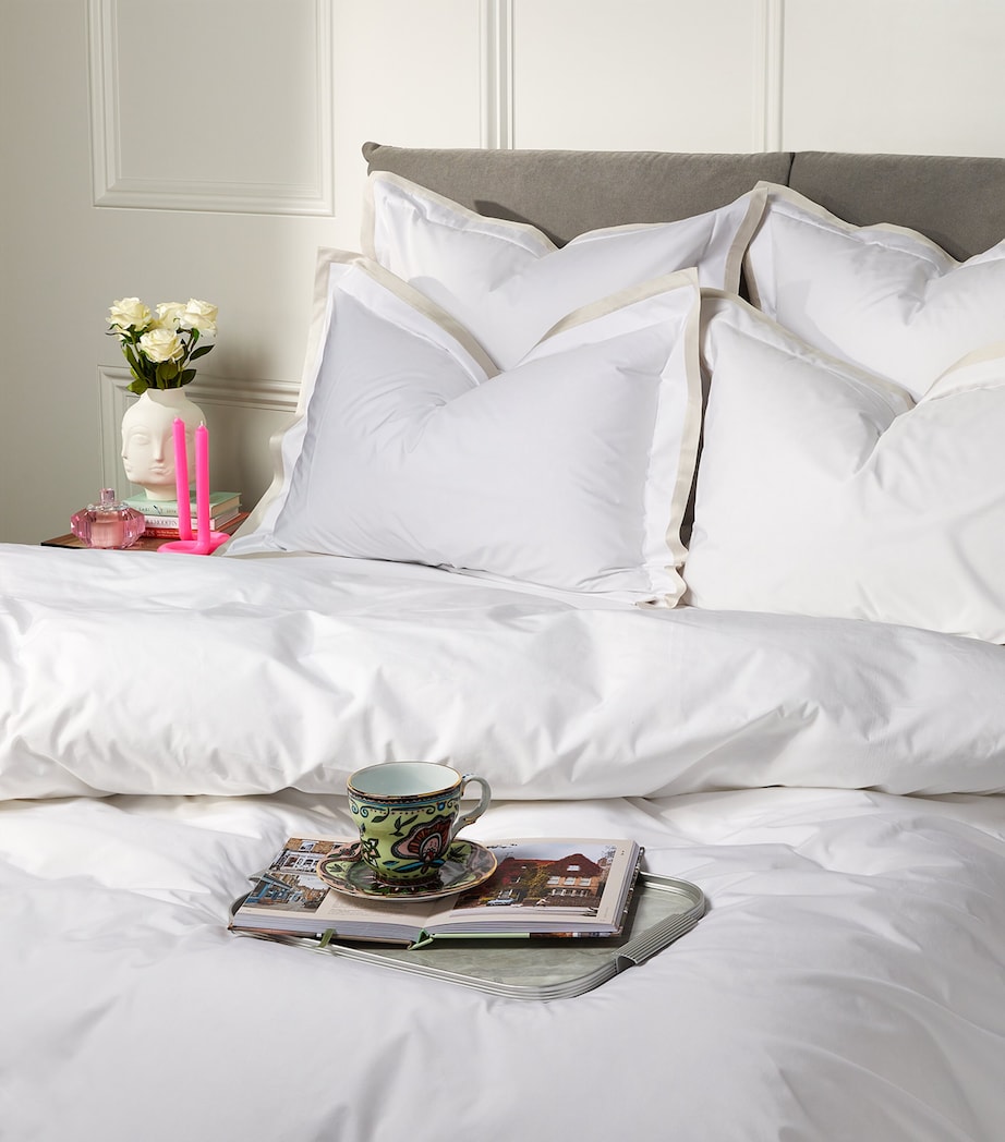 Secret Super King Fitted Sheet (180cm x 200cm) NACRE Image 3