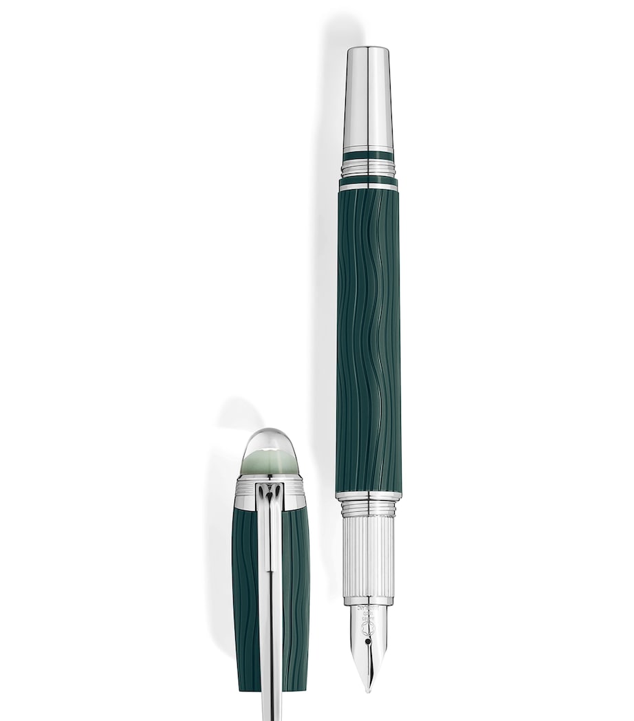 Platinum-Coated StarWalker PolarGreen Fountain Pen GREEN Image 1