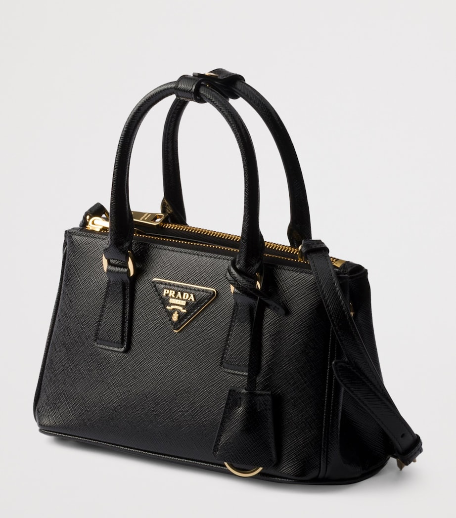 Mini Saffiano Leather Galleria Top-Handle Bag F0002 Image 2