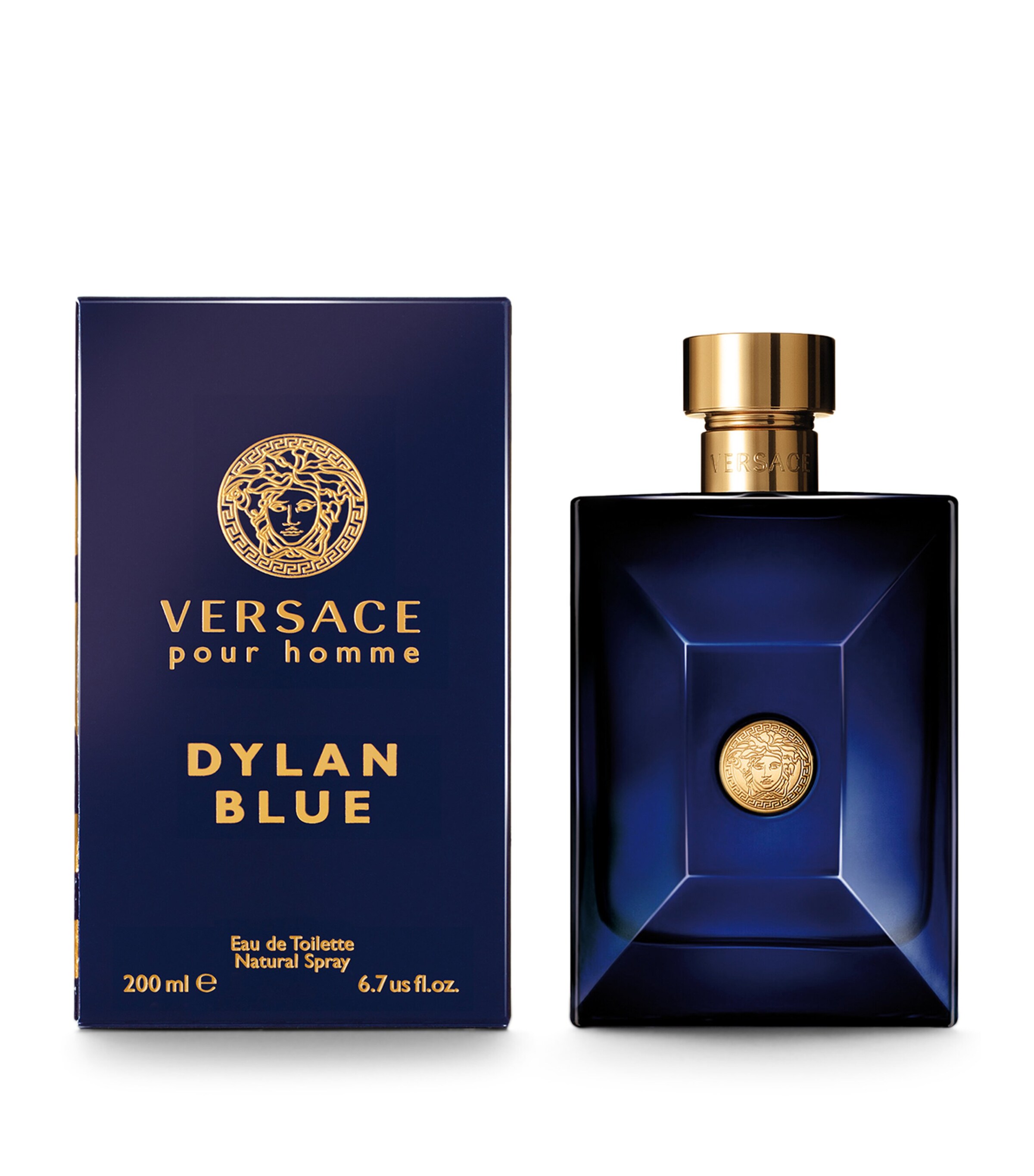 Versace Dylan Blue Eau de Toilette (200ml) NO COLOUR Image 2