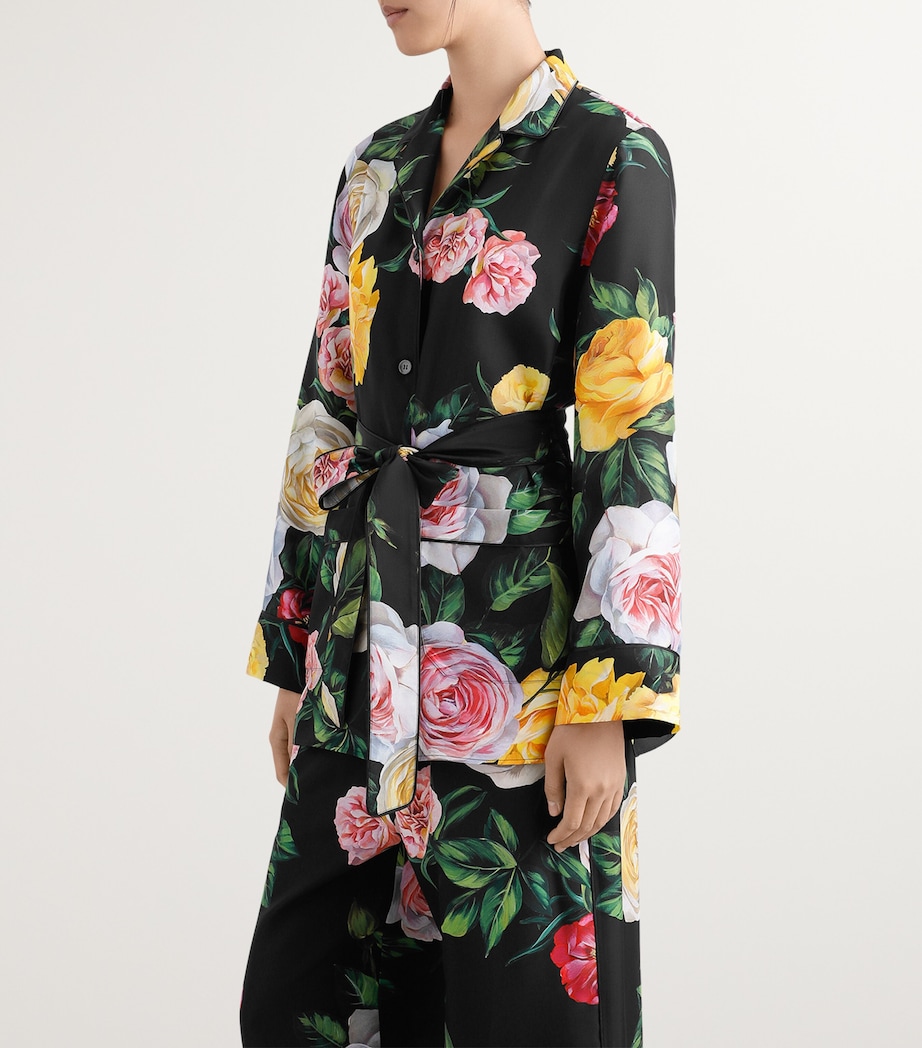 Silk Floral Shirt HN5IY-PEONIE/ROSE F. Image 3