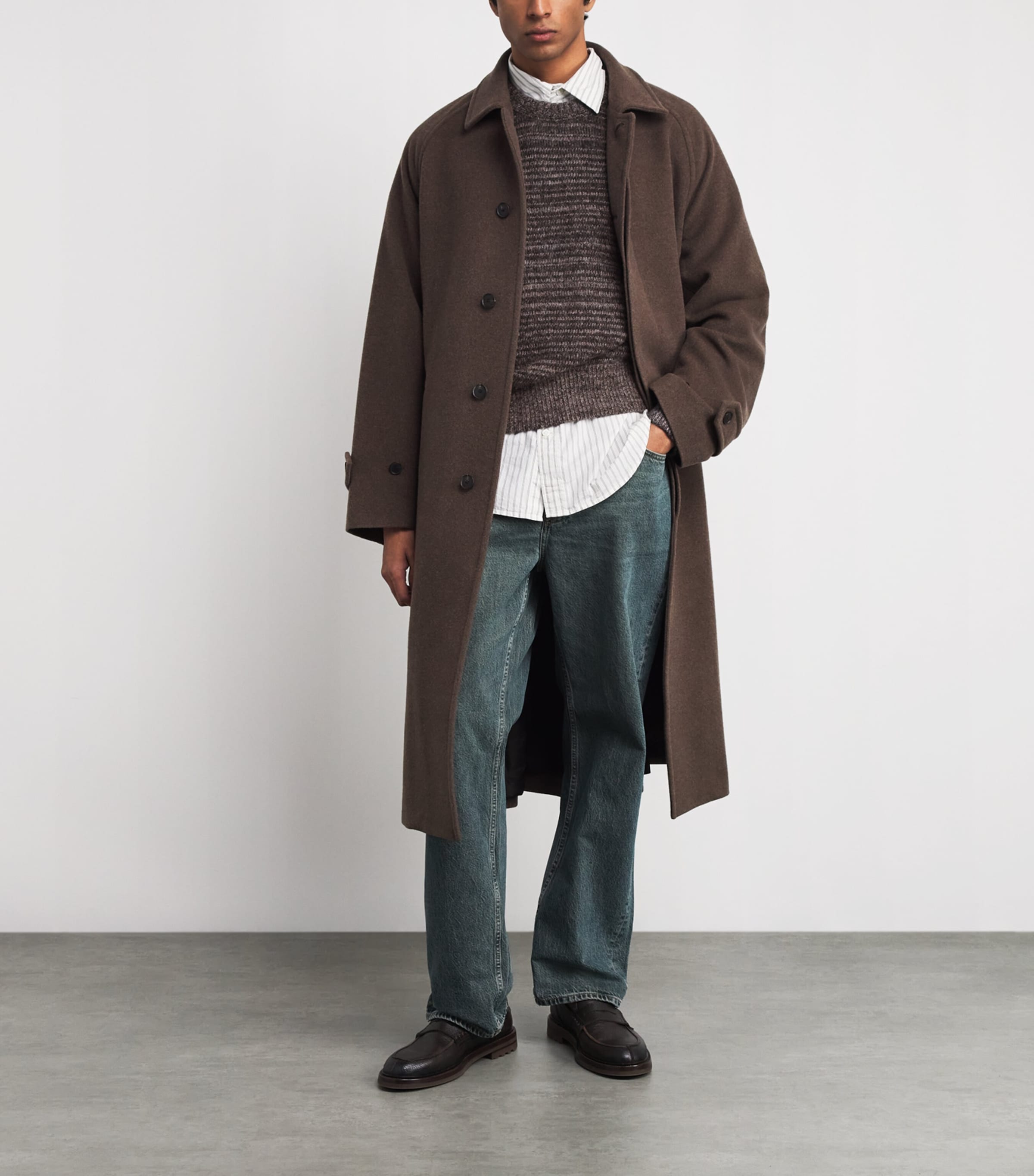 Wool-Blend Stripe Burley Sweater MULTI Image 2