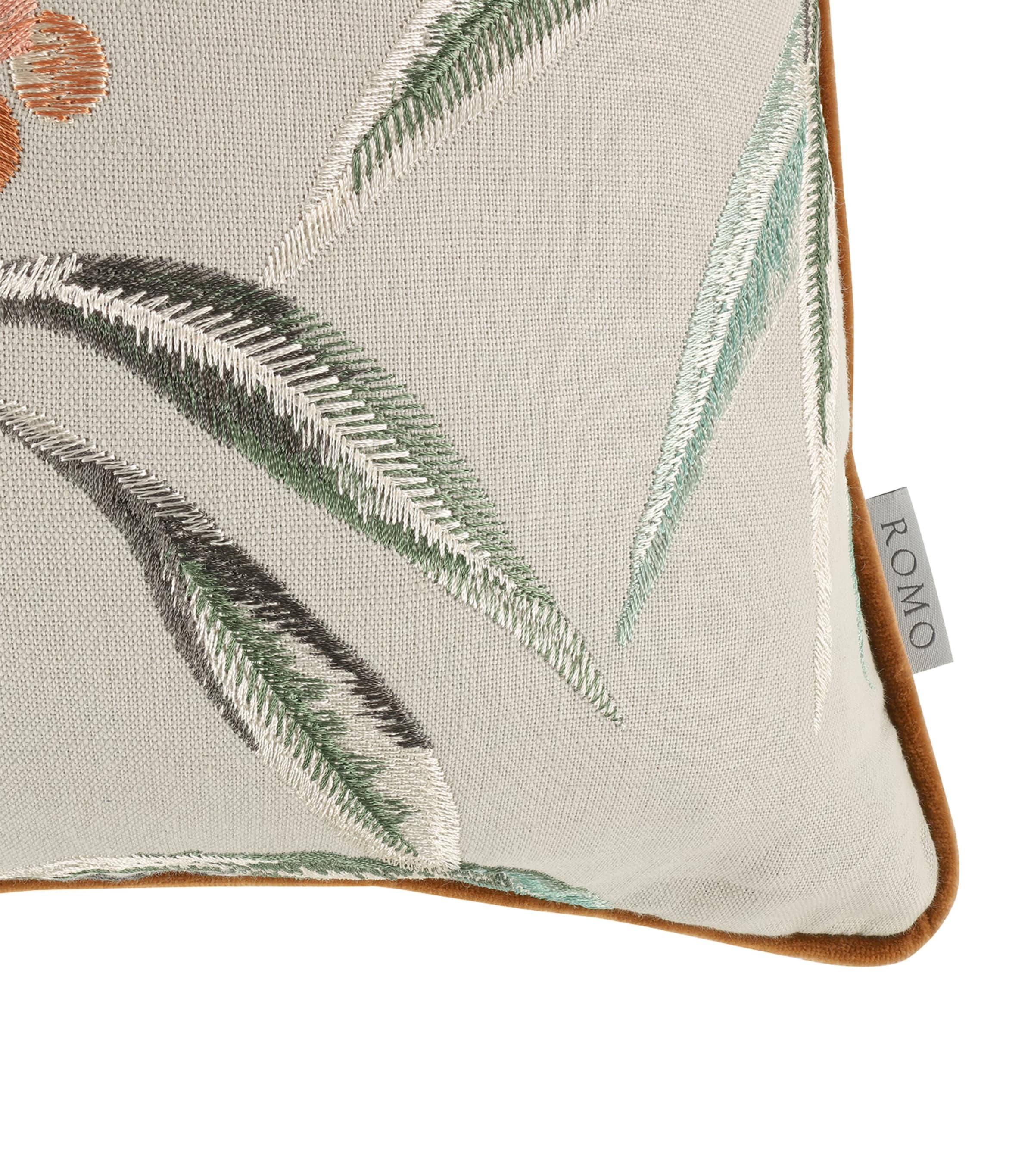 Romo Mima Lovat Cushion (55cm x 55cm) Sage Image 3