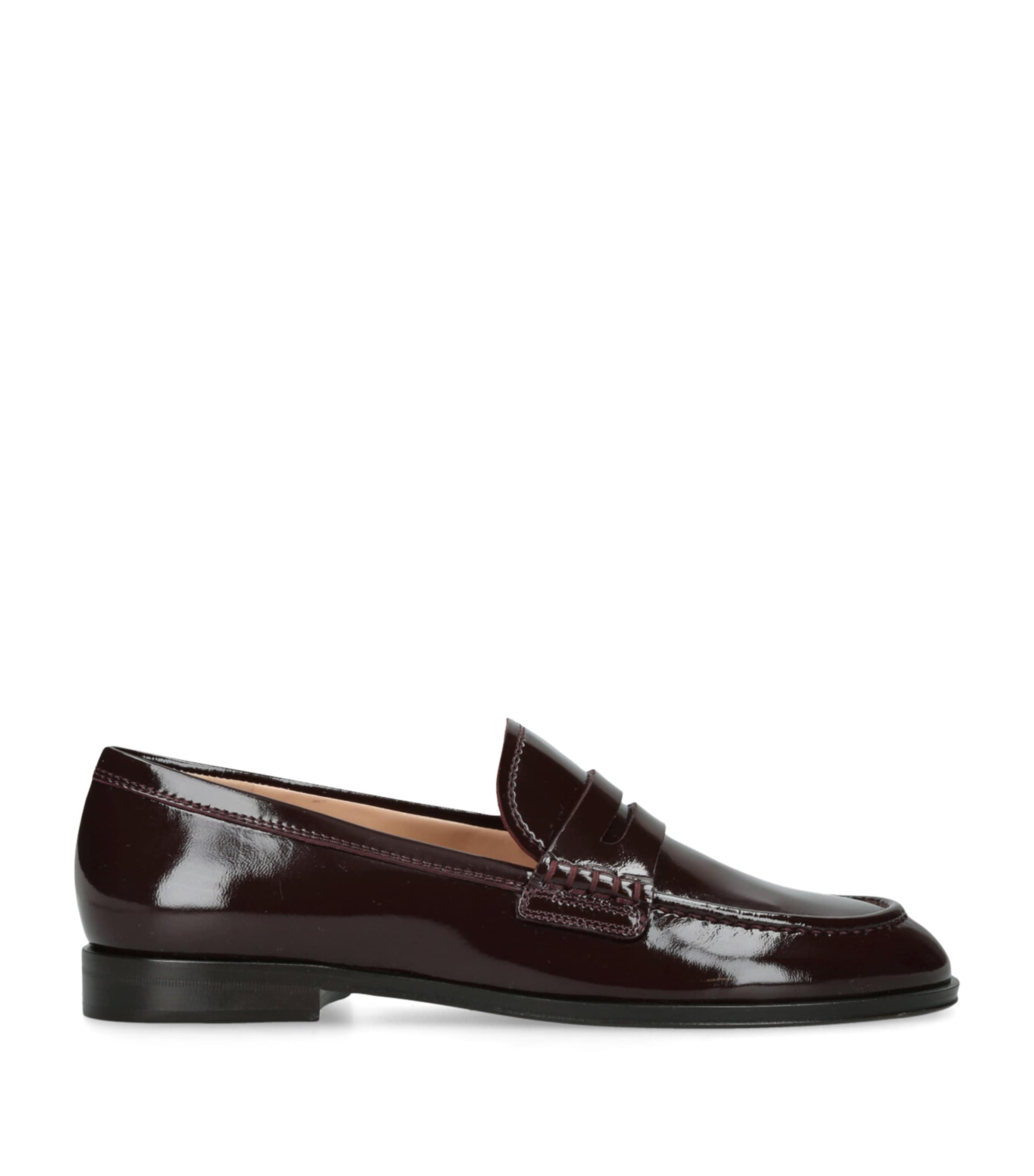 Gianvito Rossi Leather Georgie Loafers | Harrods US