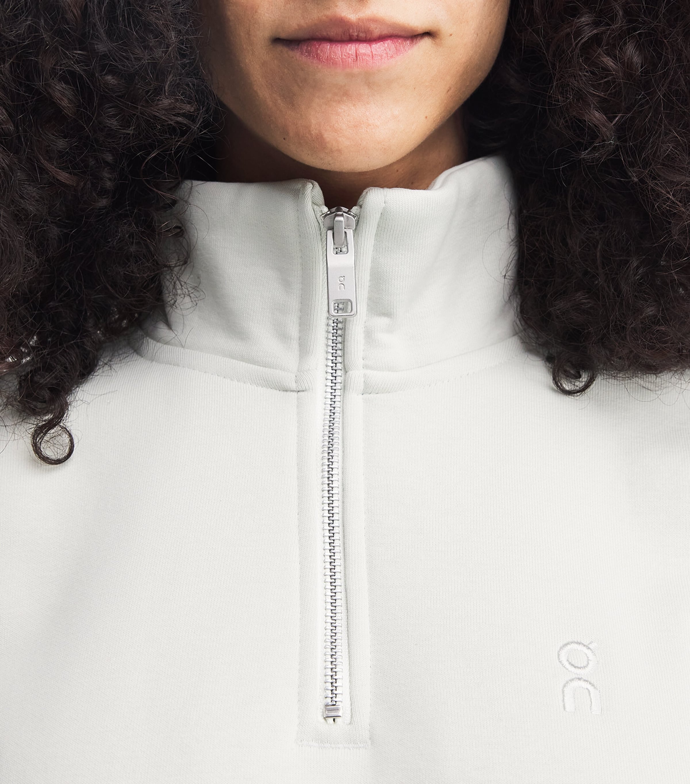 Club Collective Half-Zip Sweatshirt WHITE Image 6