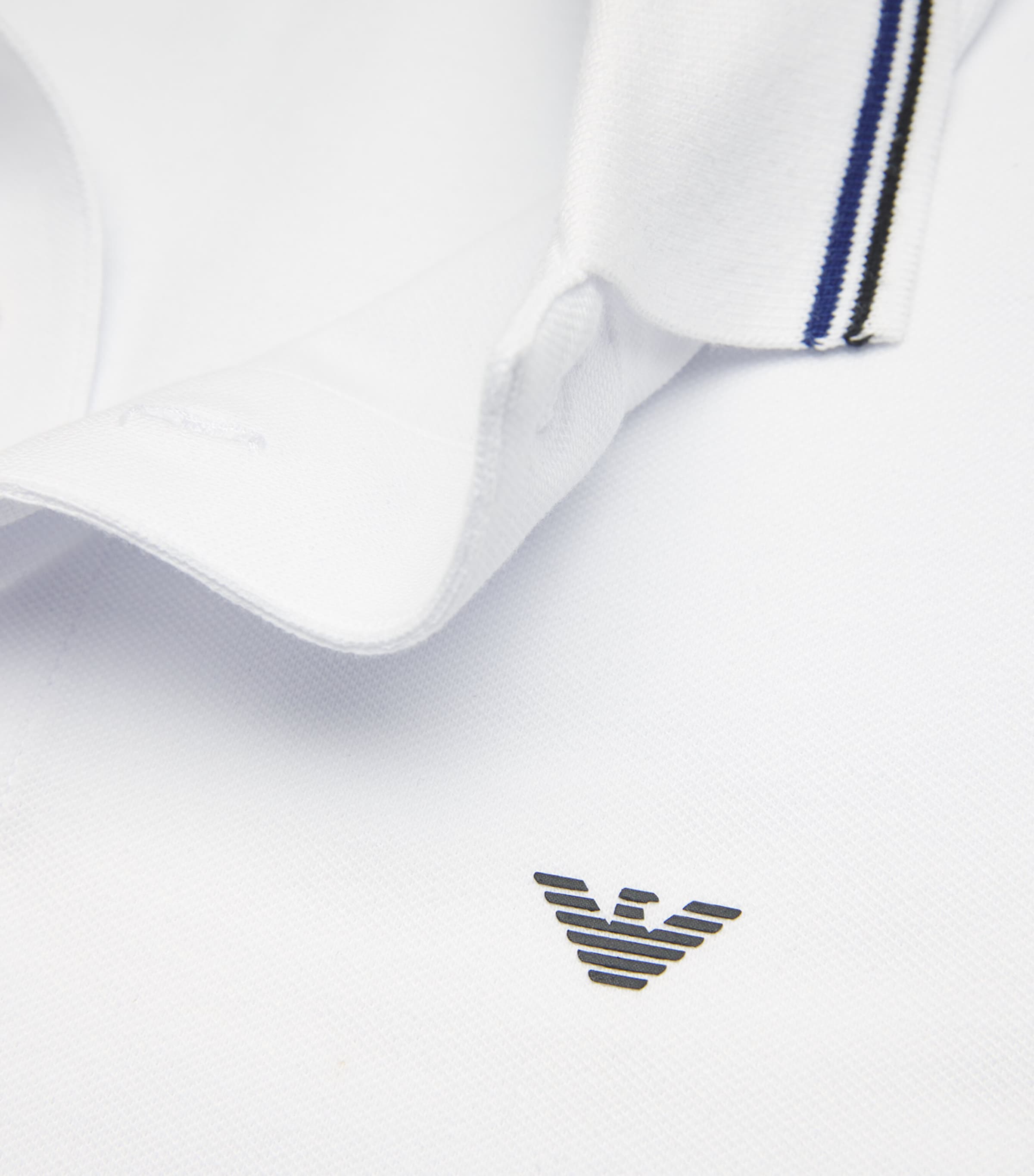 Cotton Long-Sleeve Polo Shirt 100 Image 5