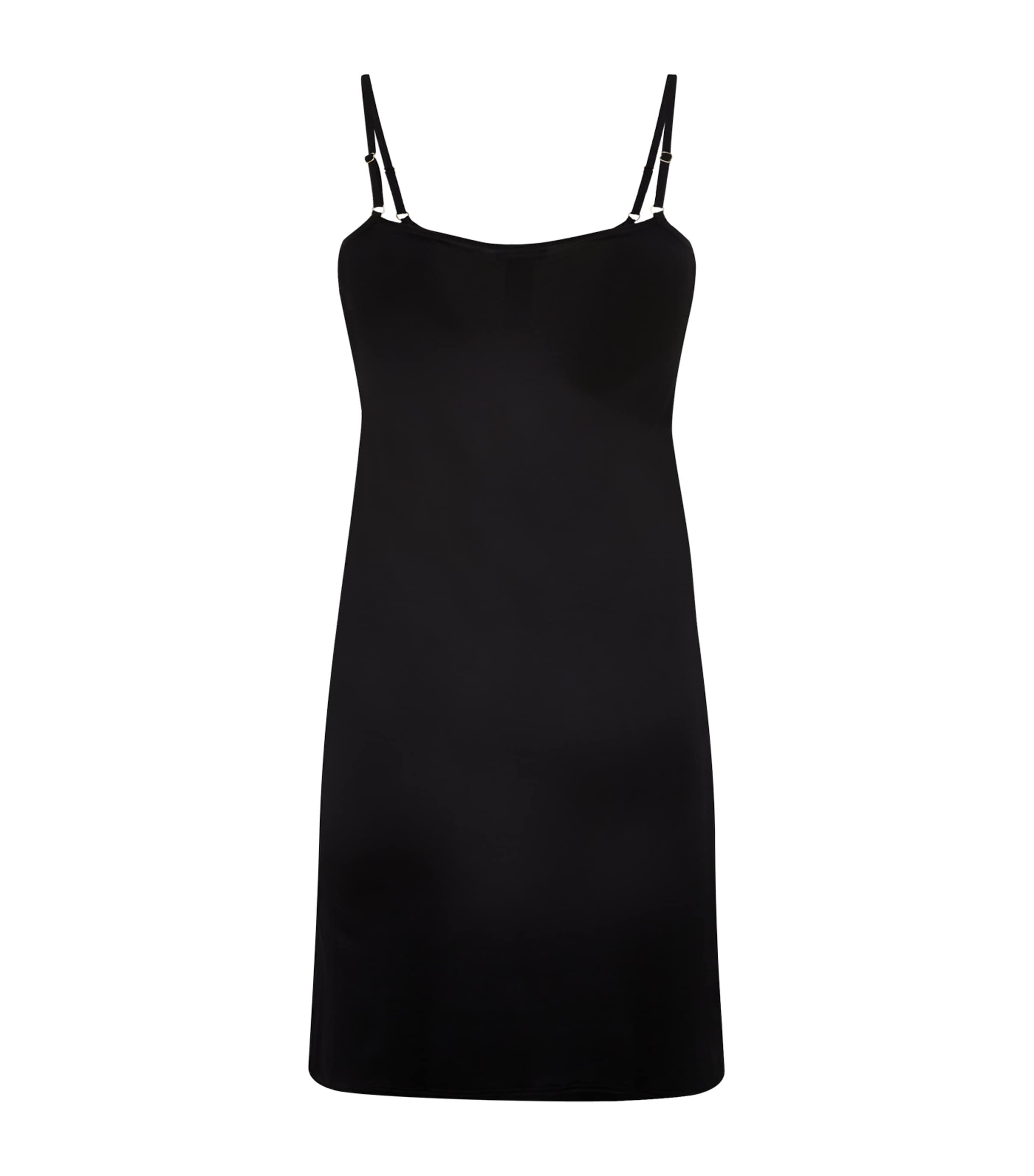 Satin Deluxe Bodydress BLACK Image 3