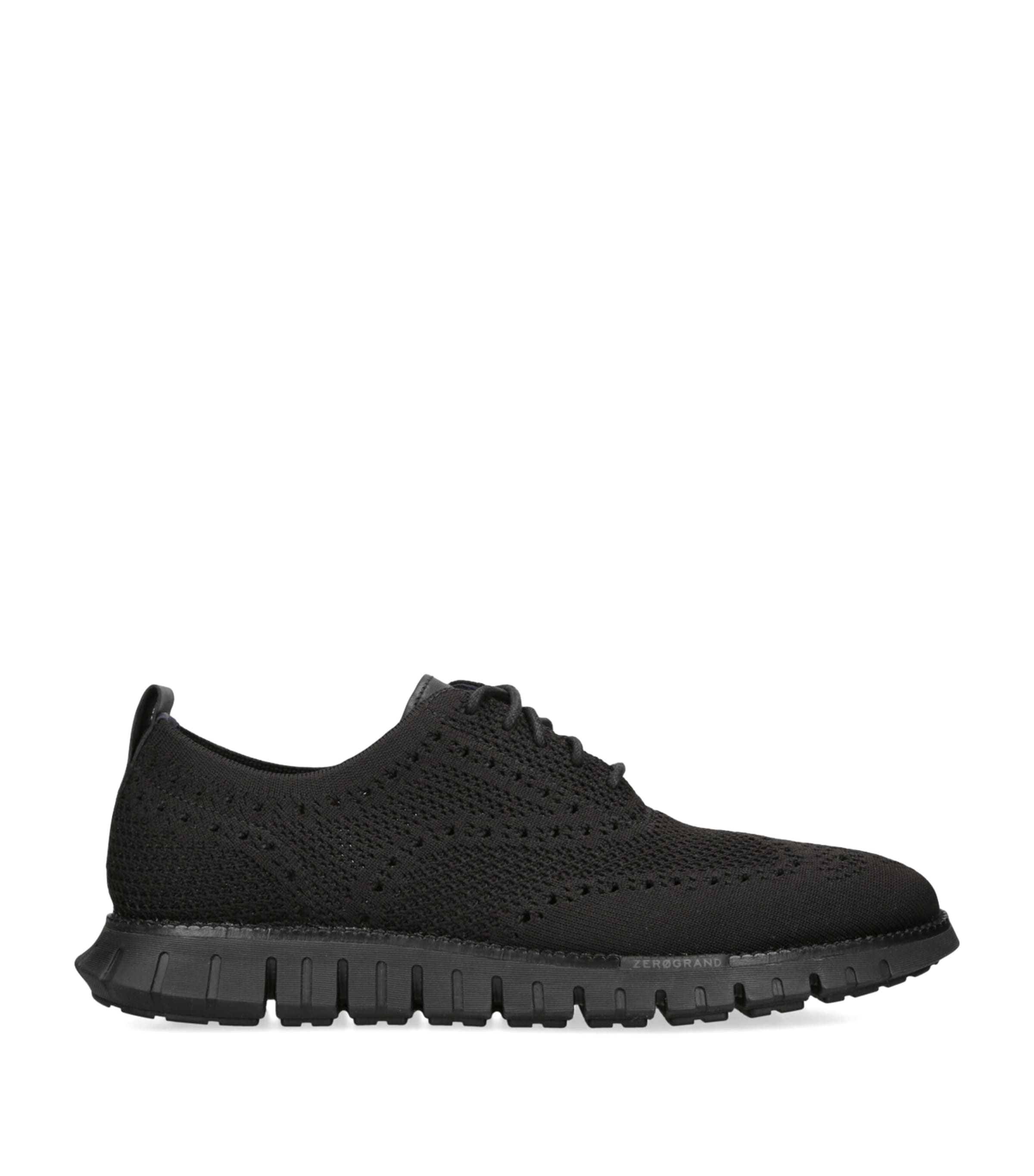 Cole Haan Zerøgrand Stitchlite Oxford Shoes In Black